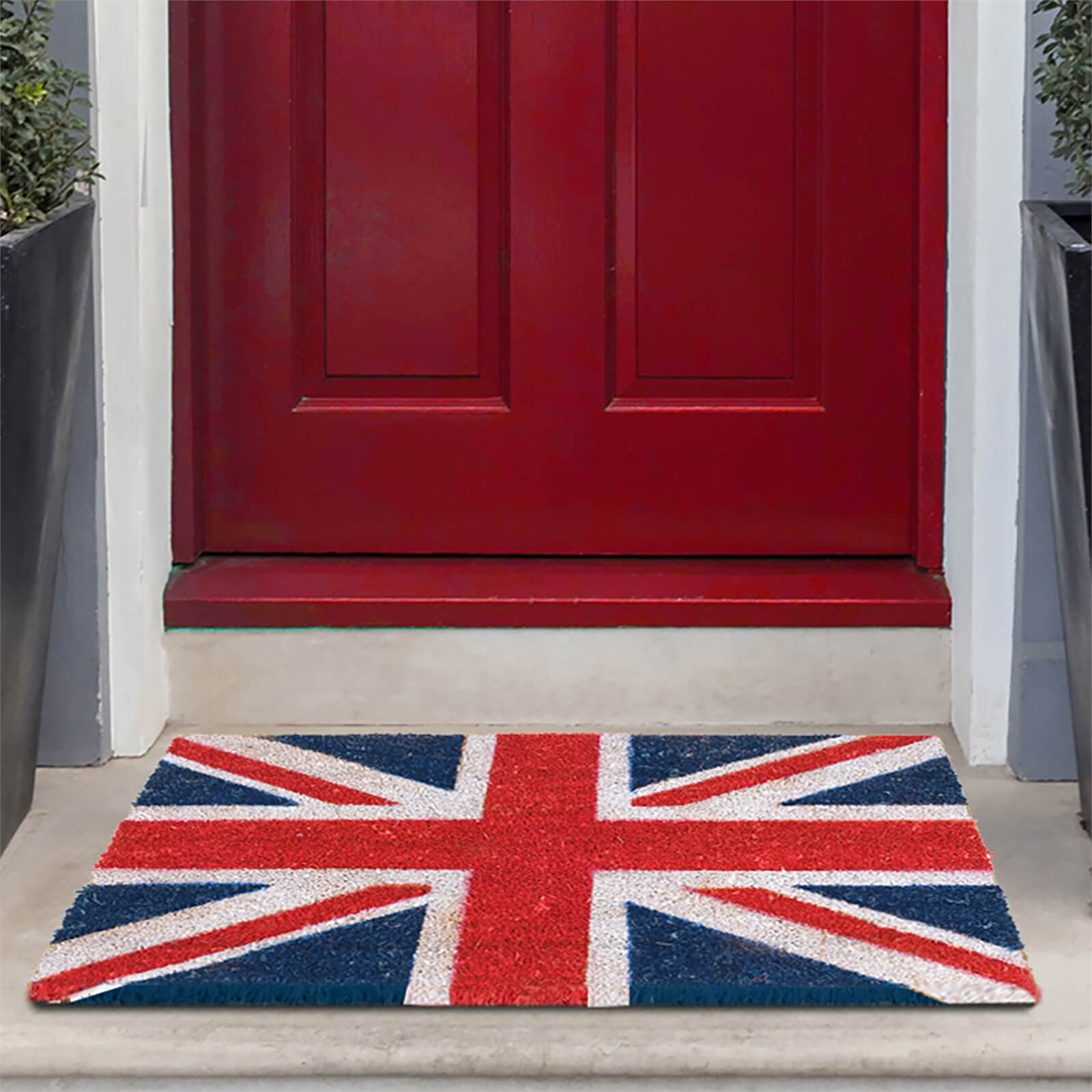 Printed coir doormat Union Jack Homebase