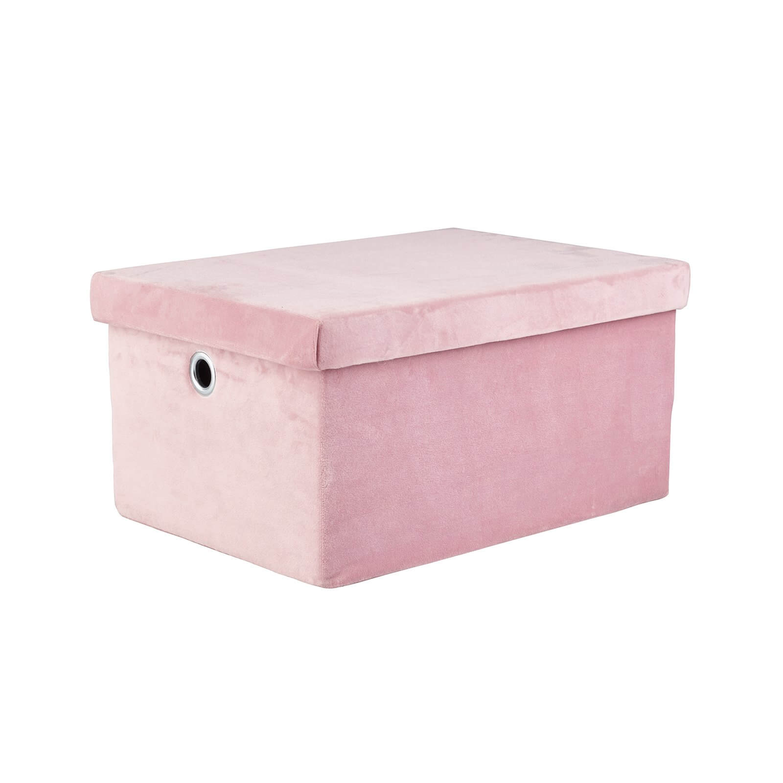 Velvet Storage Boxes - Blush - Set of 3