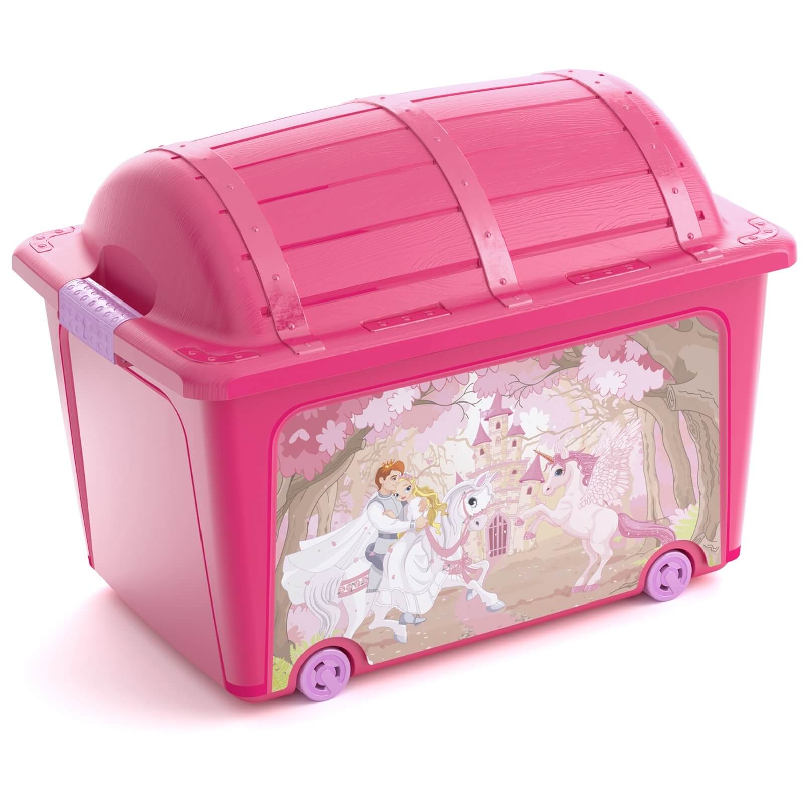 Kids Treasure Toy Box - Pink