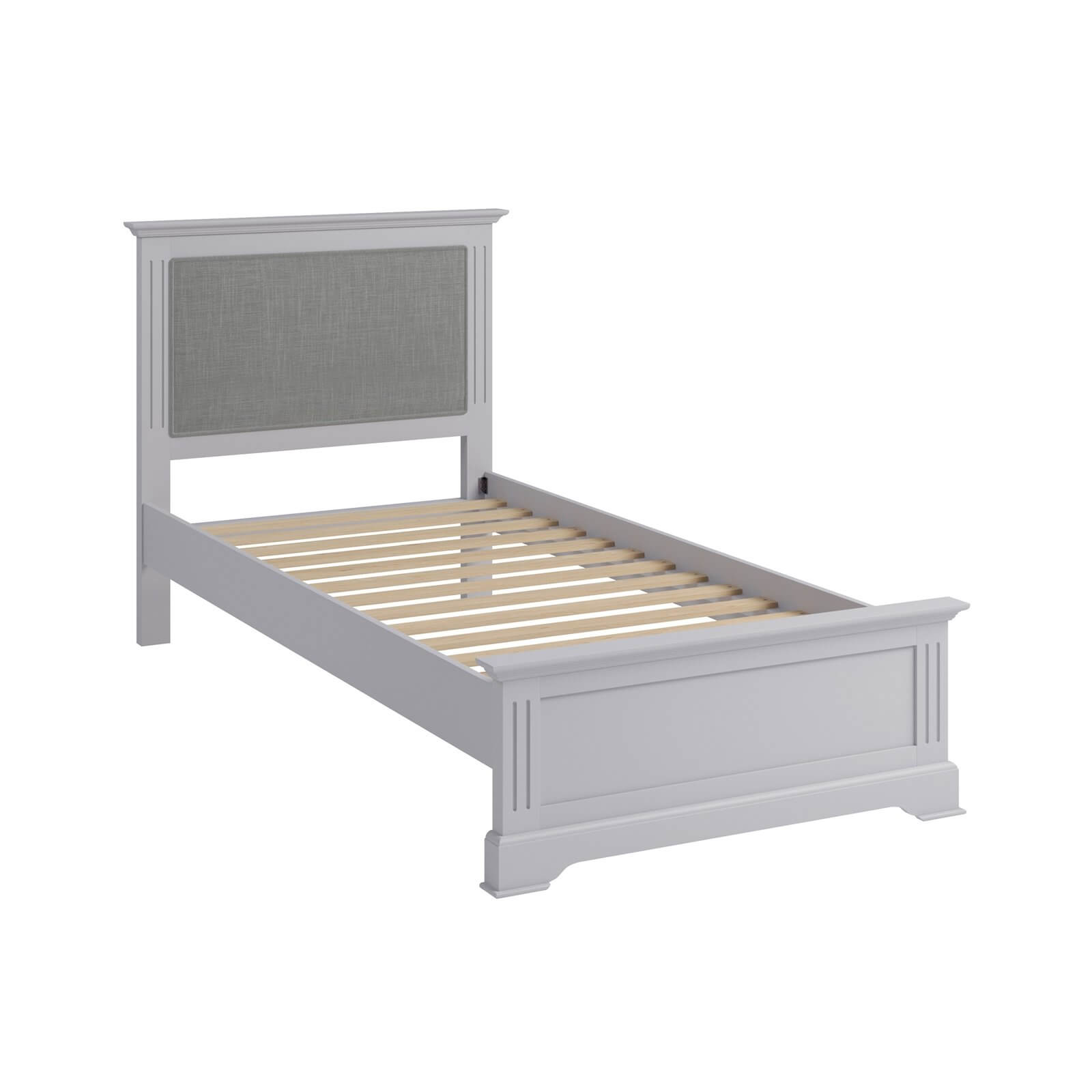 Camborne Single Bed Frame - Grey