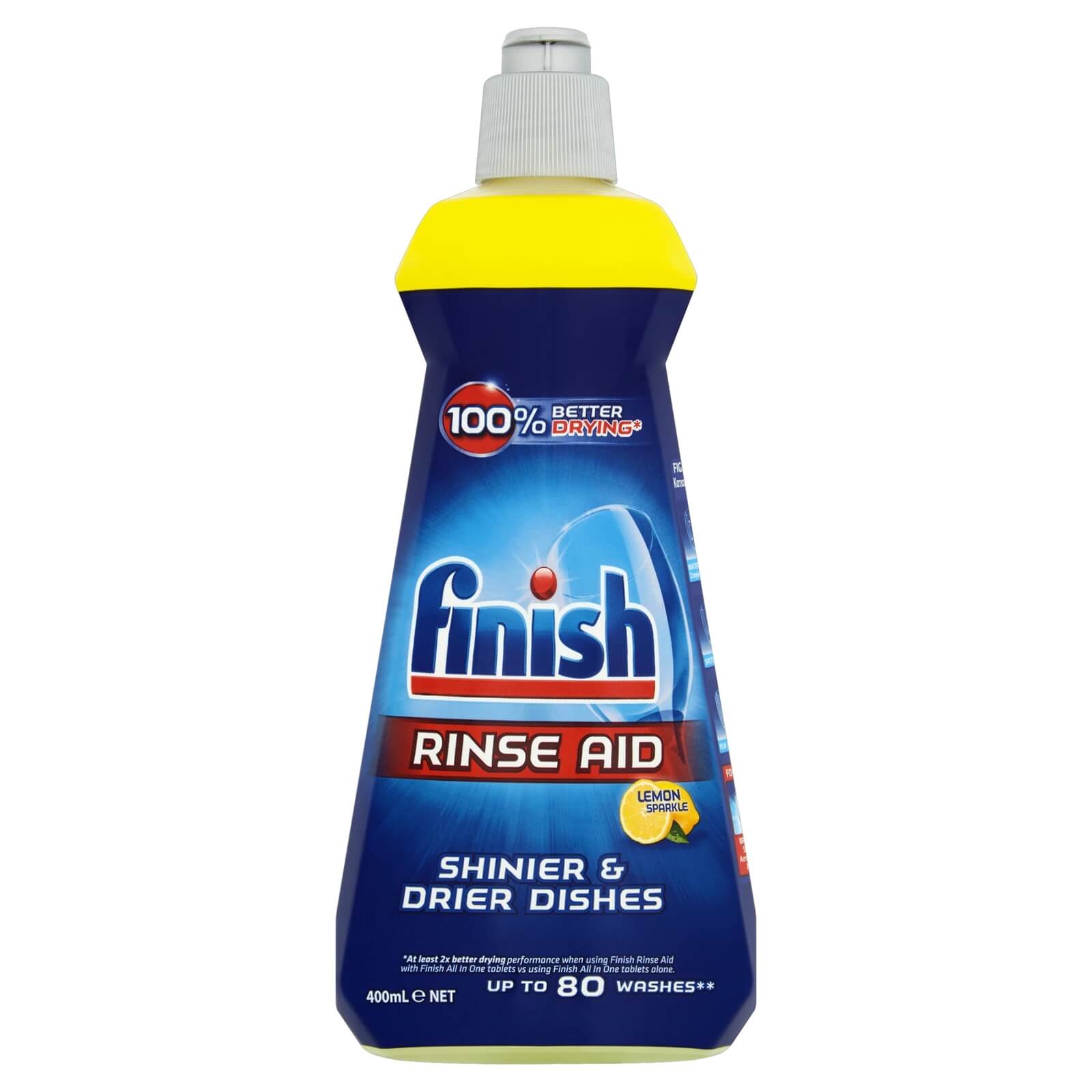Finish Rinse Aid - 400ml - Lemon