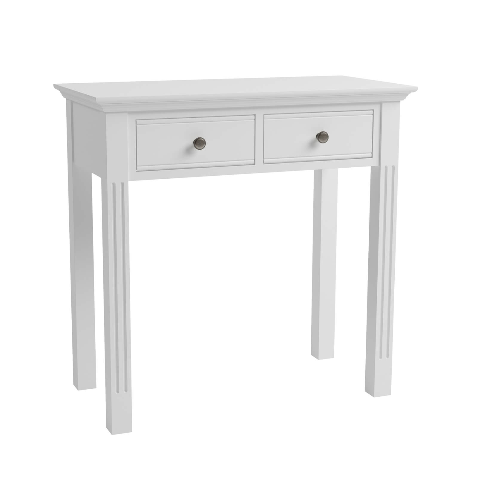 Camborne Dressing Table - White