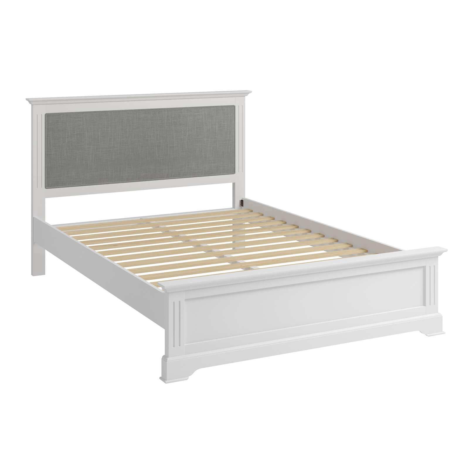 Camborne Kingsize Bed Frame - White