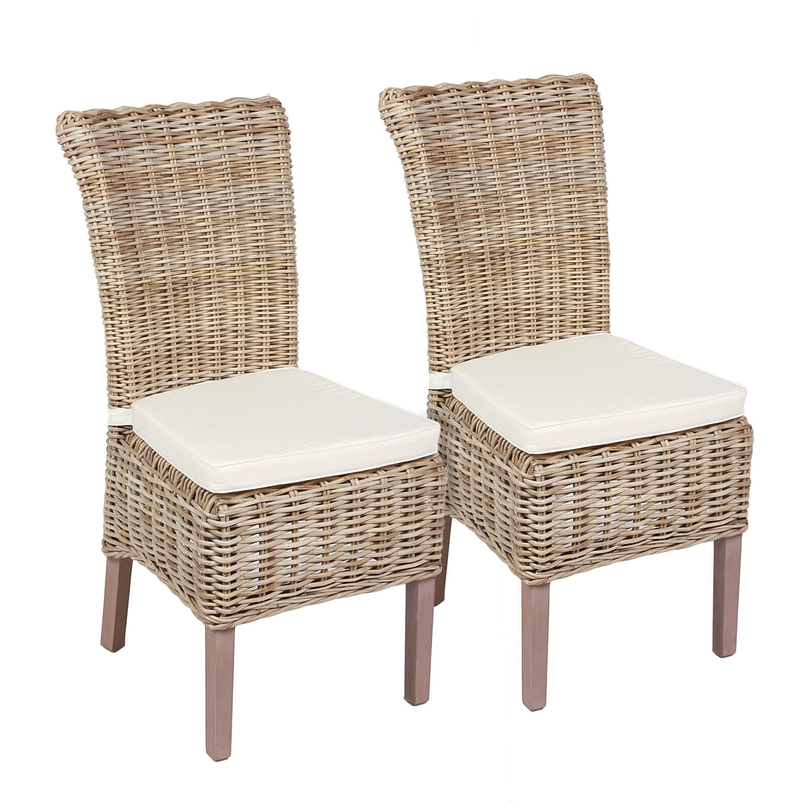 Holywell Dining Chairs with Cushion - Set of 2