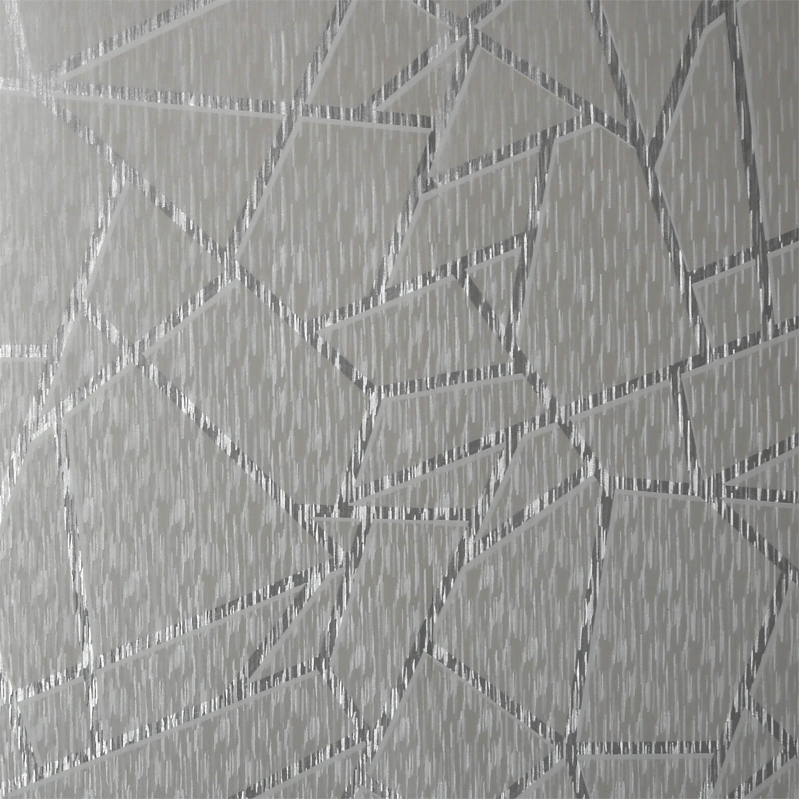 Sublime Theia Geo Silver Wallpaper