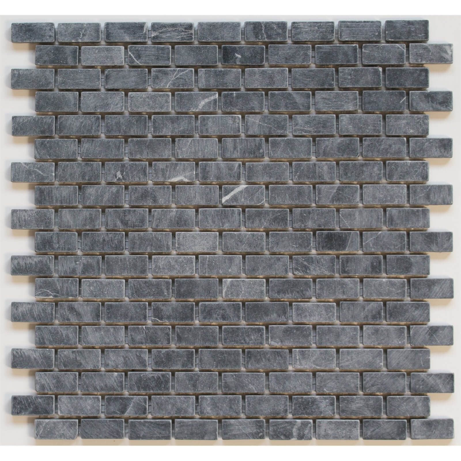 House of Mosaics Grey Brick Mosaic Tile - 305 x 305mm