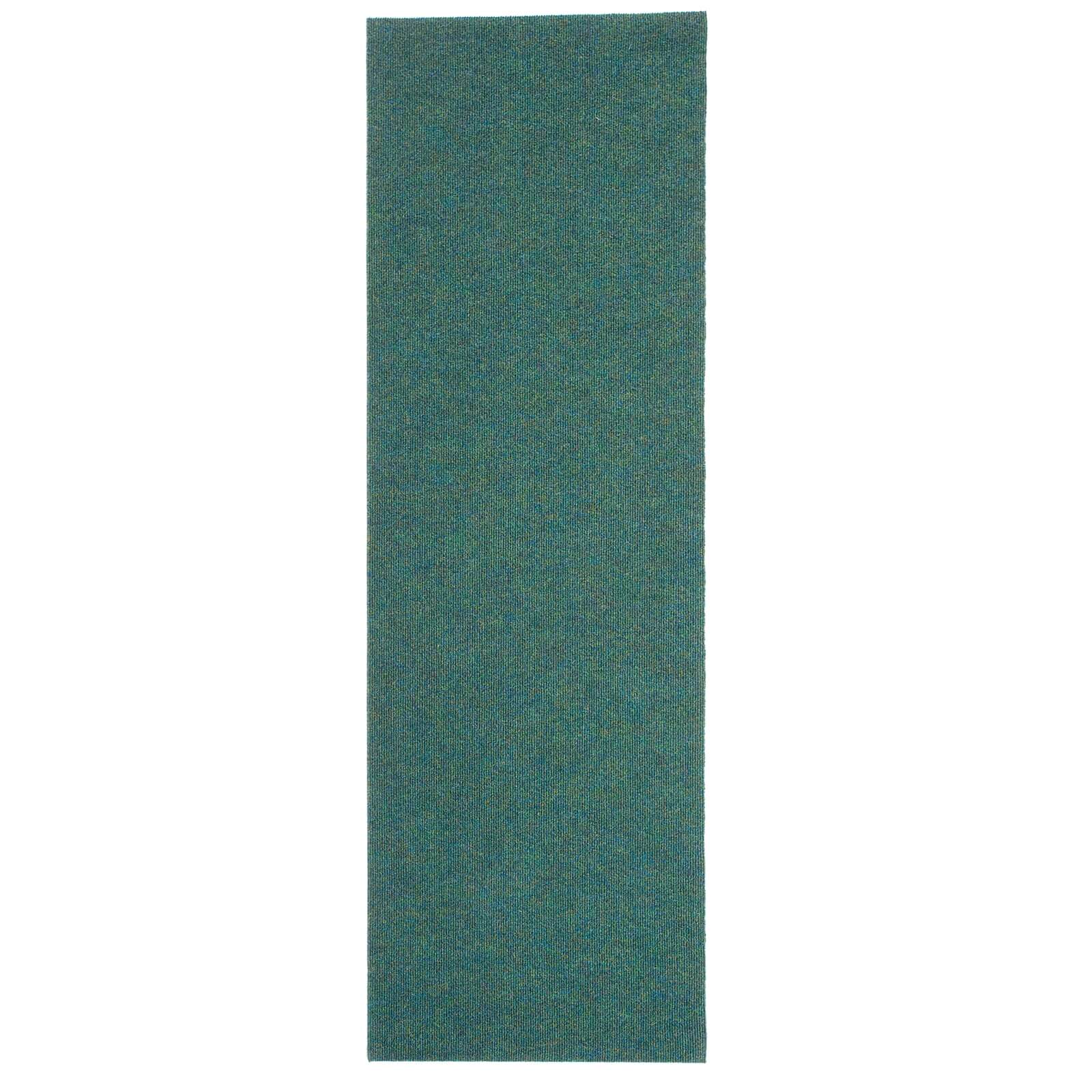 Ribbed Runner - Green - 66x183cm