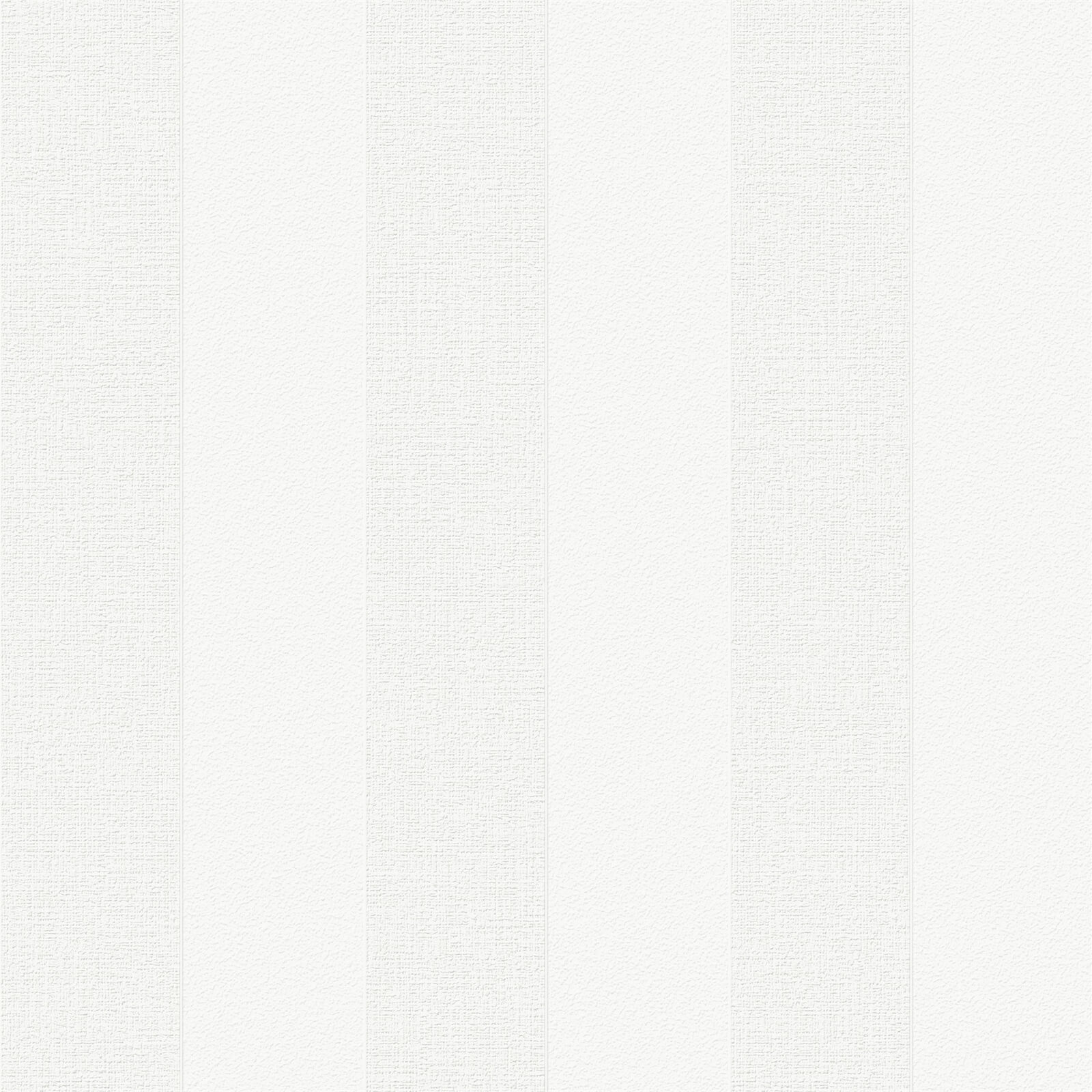 Superfresco Paintable Stripe White Wallpaper