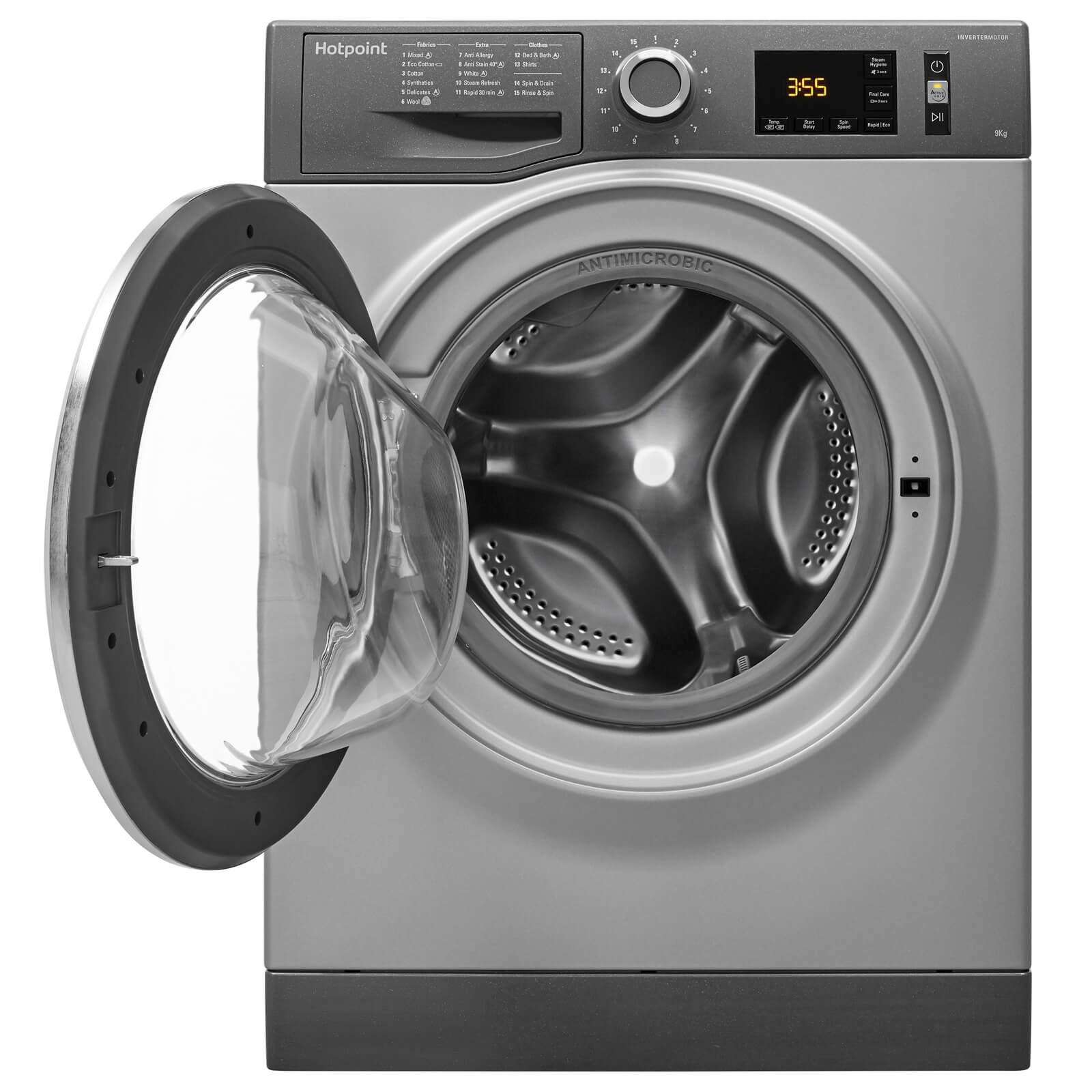 Hotpoint ActiveCare NM11 946 GC A Washing Machine - Graphite