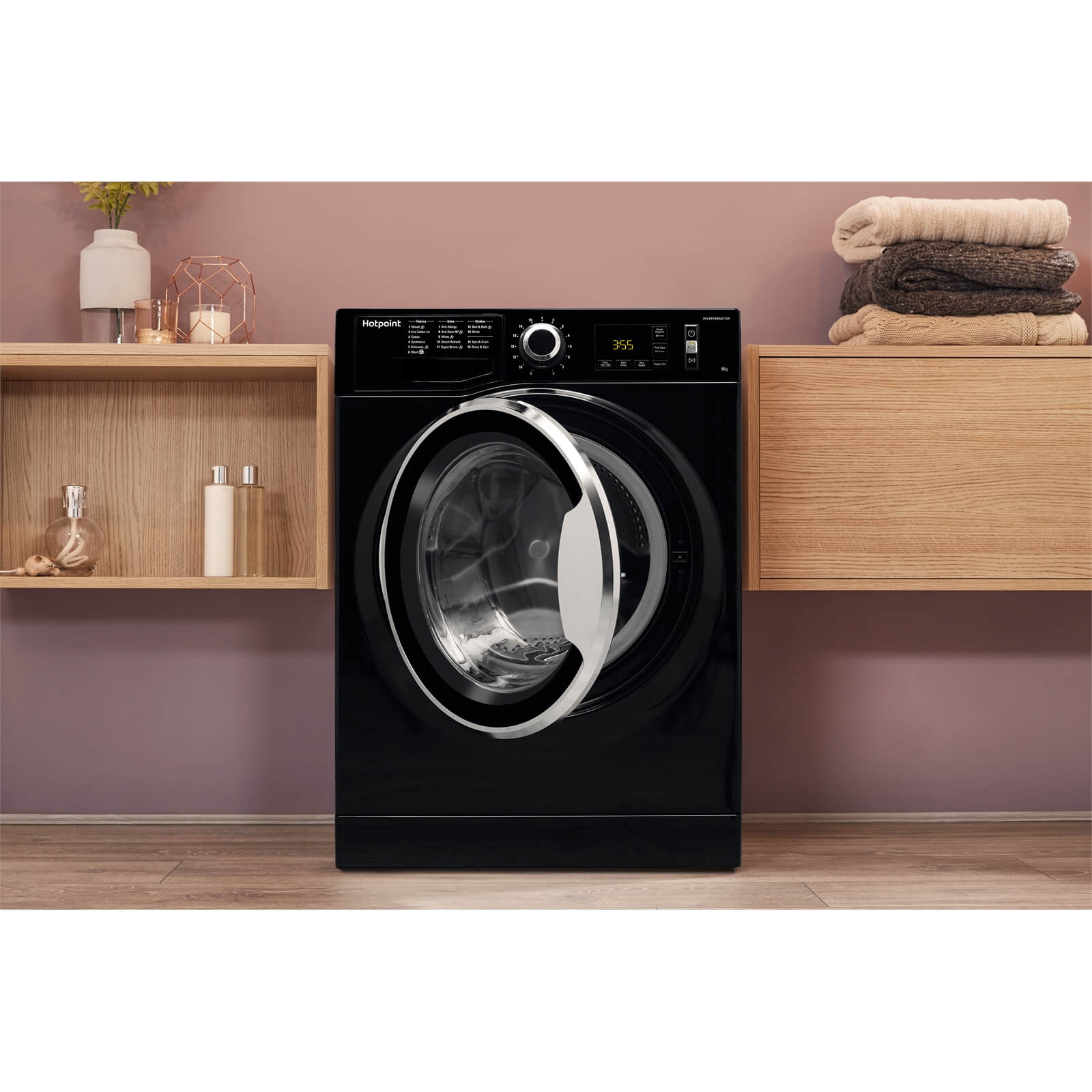 Hotpoint ActiveCare NM11 946 BC A Washing Machine - Black