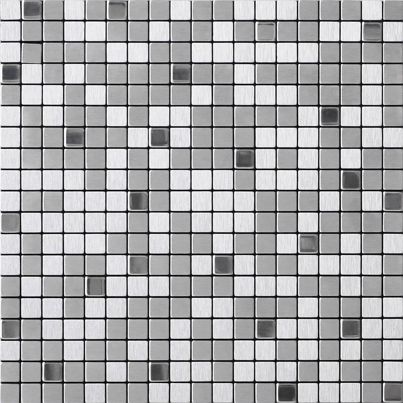 House of Mosaics Riyadh Silver Mosaic Tile (Sample Only) - 150 x 110mm