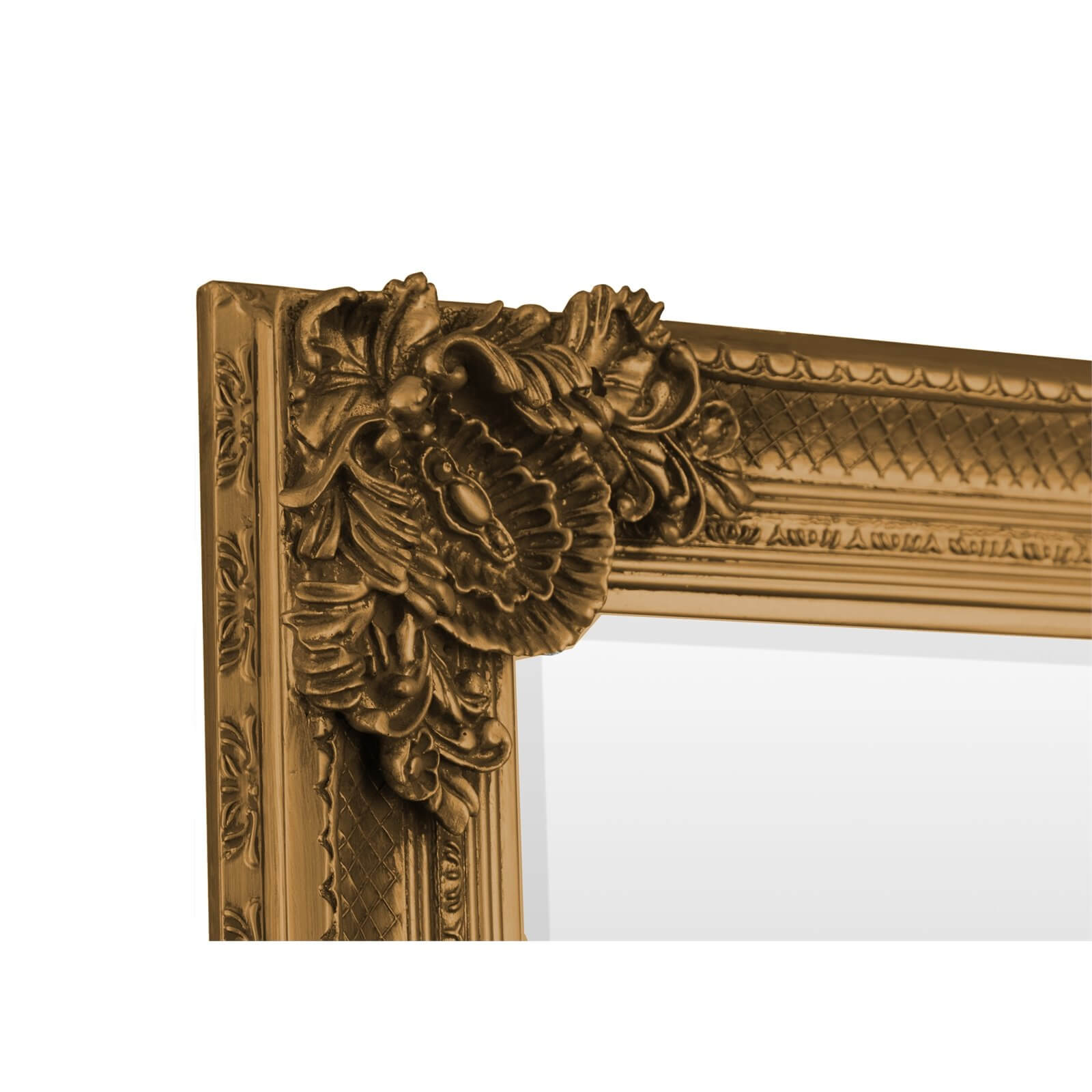 Madrid Small Gold Accent Mirror