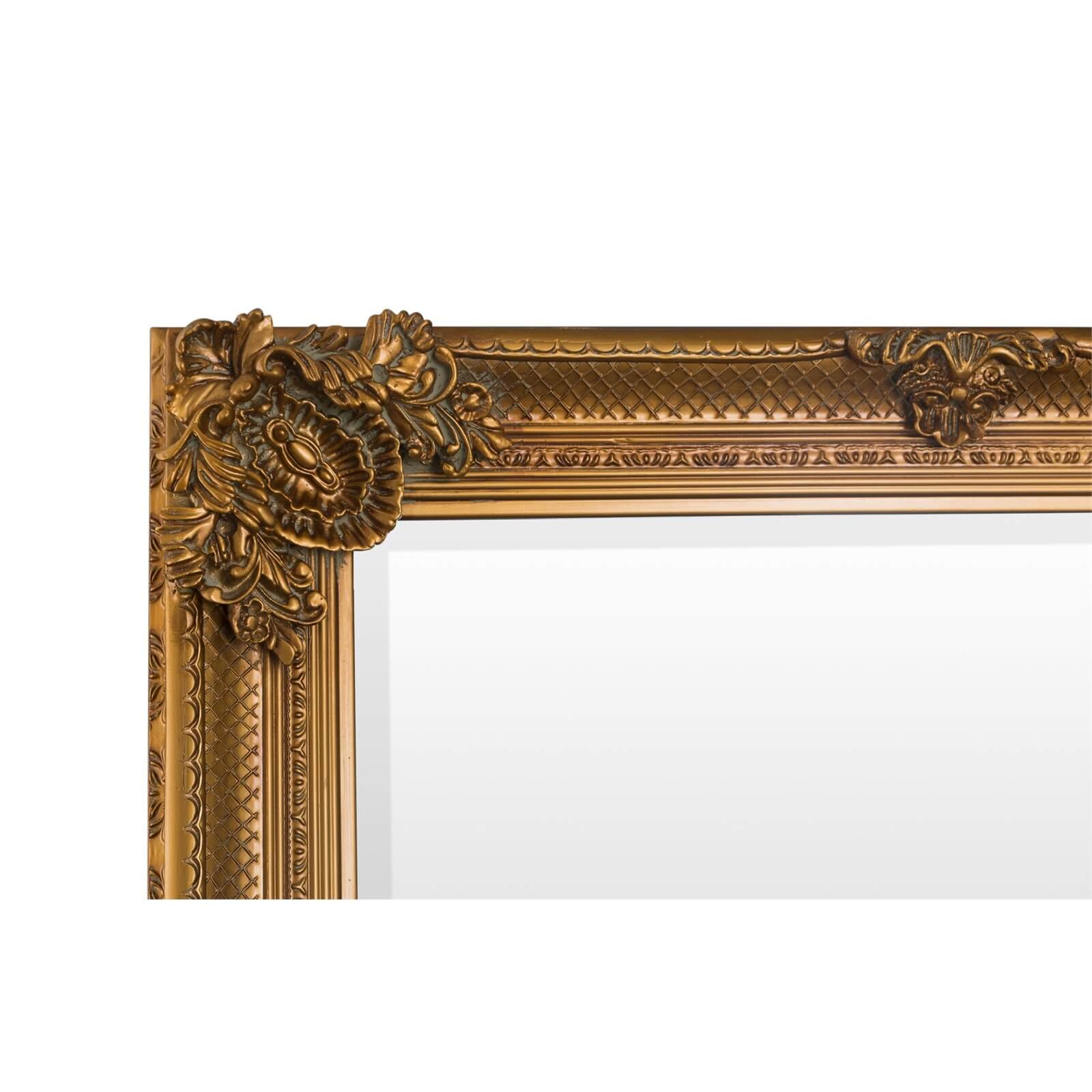 Madrid Small Gold Accent Mirror
