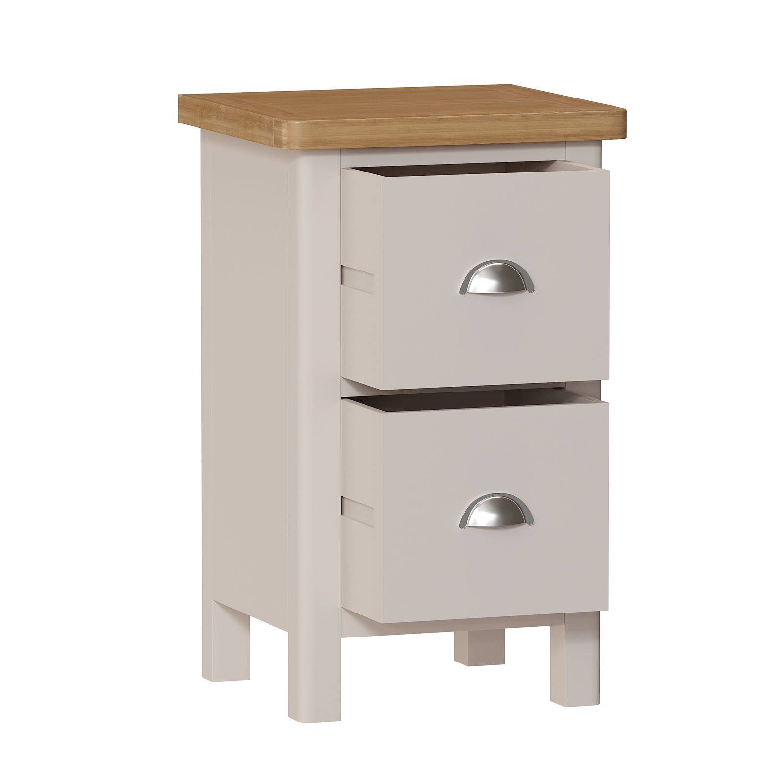 Padstow Bedside Table  - Truffle