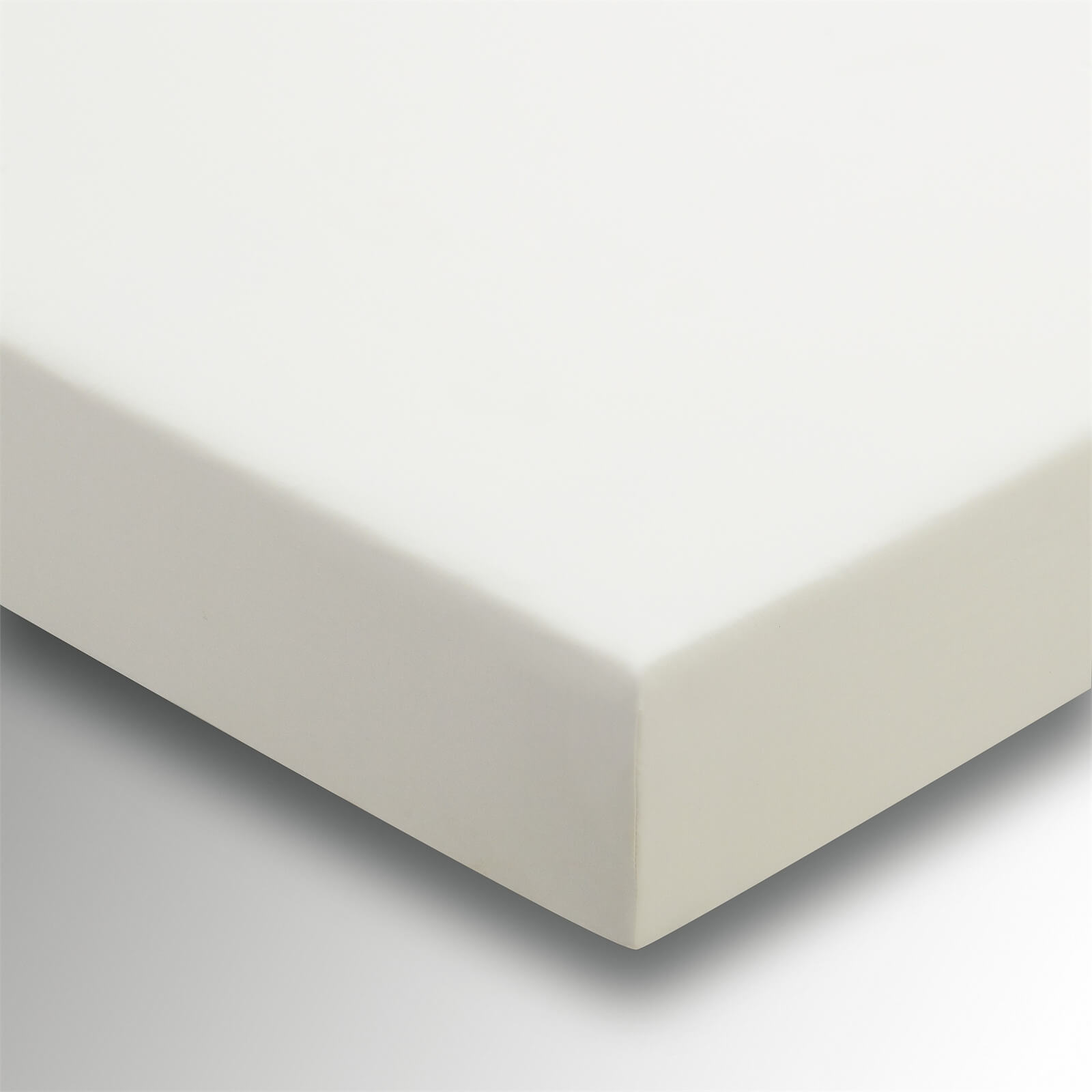 Helena Springfield Plain Dye Fitted Sheet - Double - Ivory