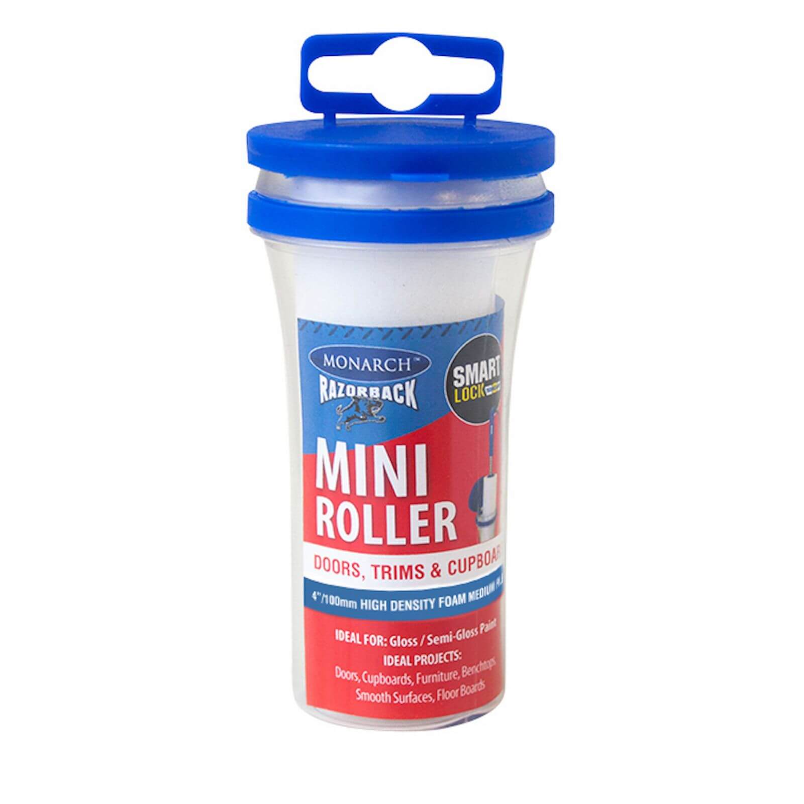 Monarch Razorback Mini Roller Refill Microfibre - 100mm - 1 Pack