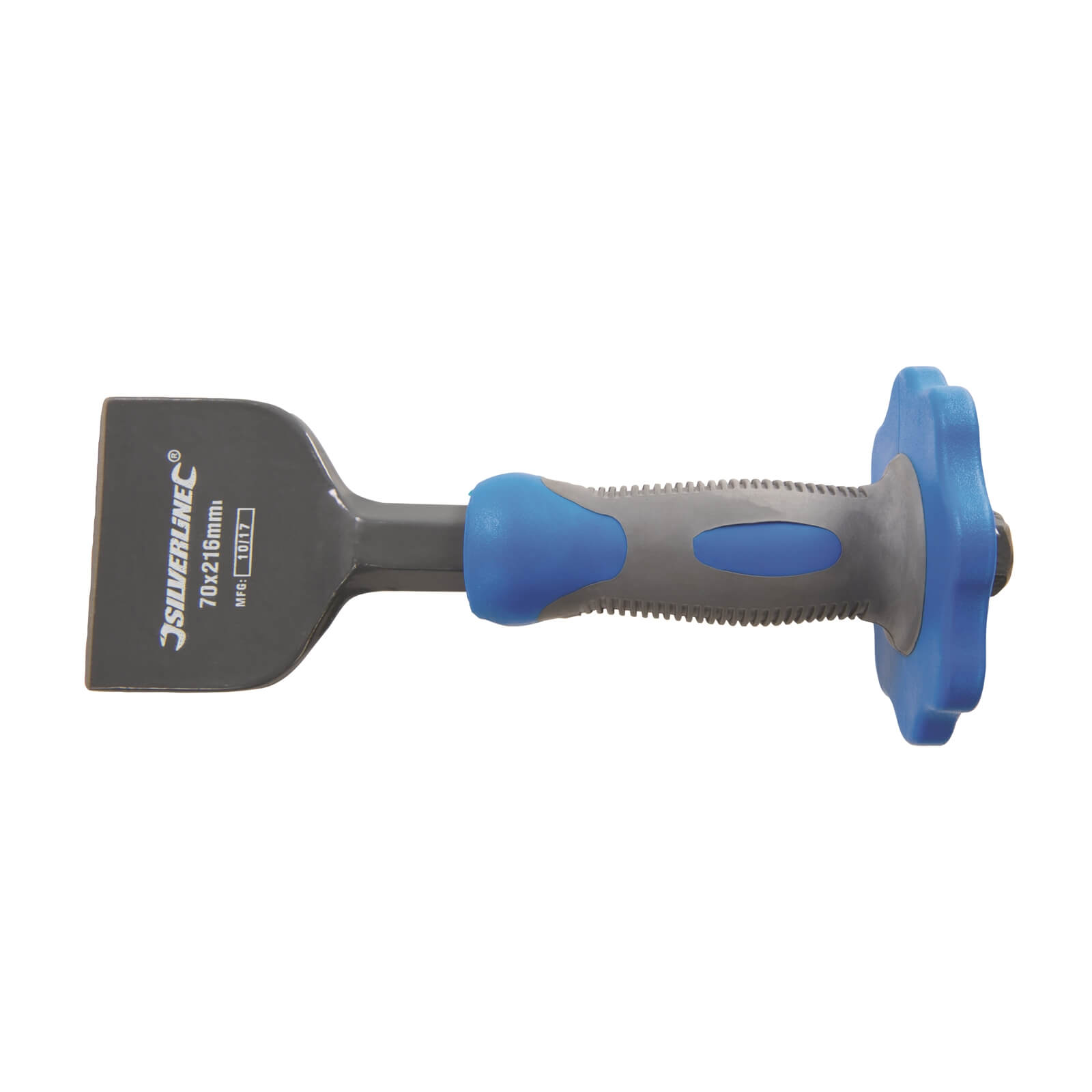 Silverline Bolster Chisel with Guard - 70 x 216 mm