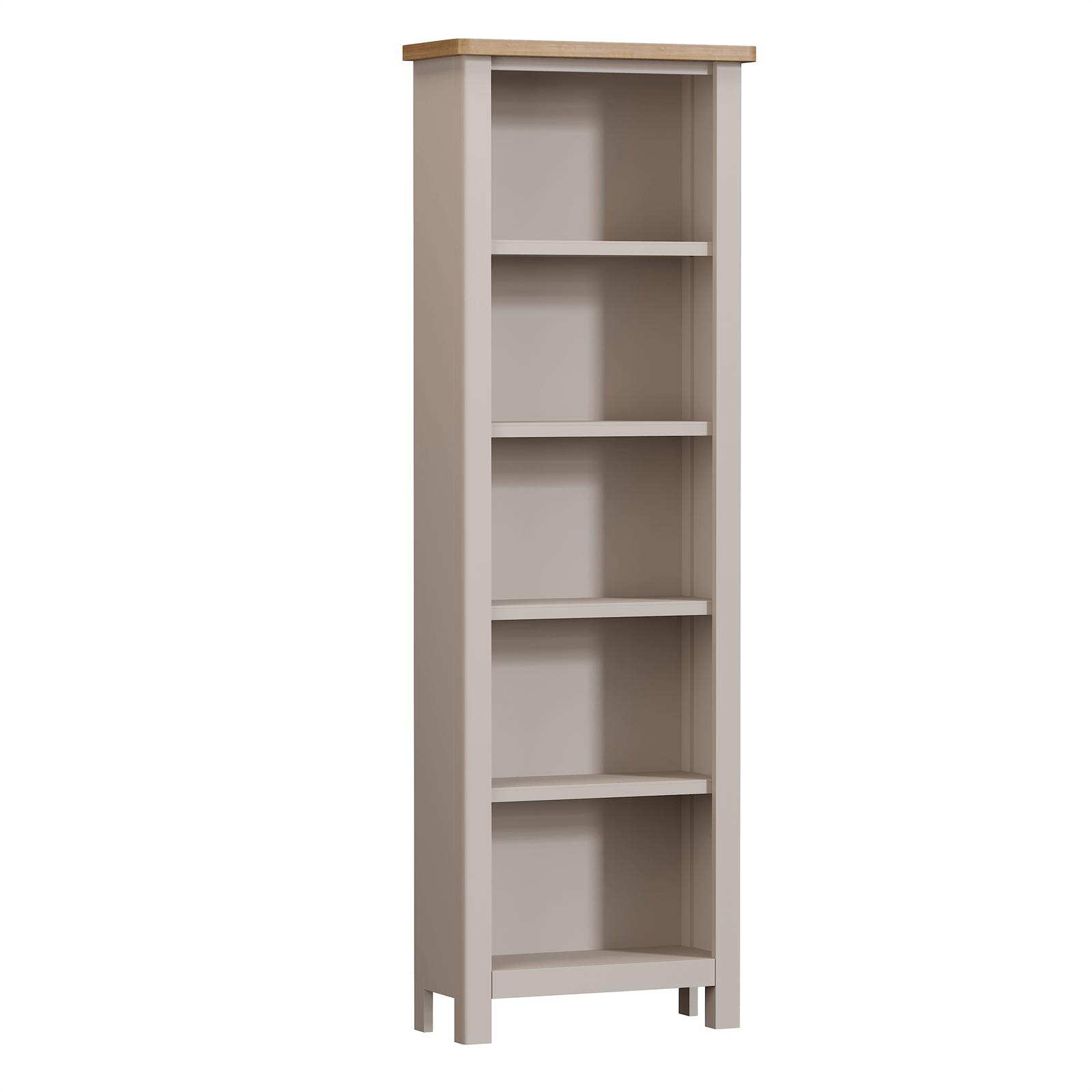 Padstow Large Bookcase - Truffle