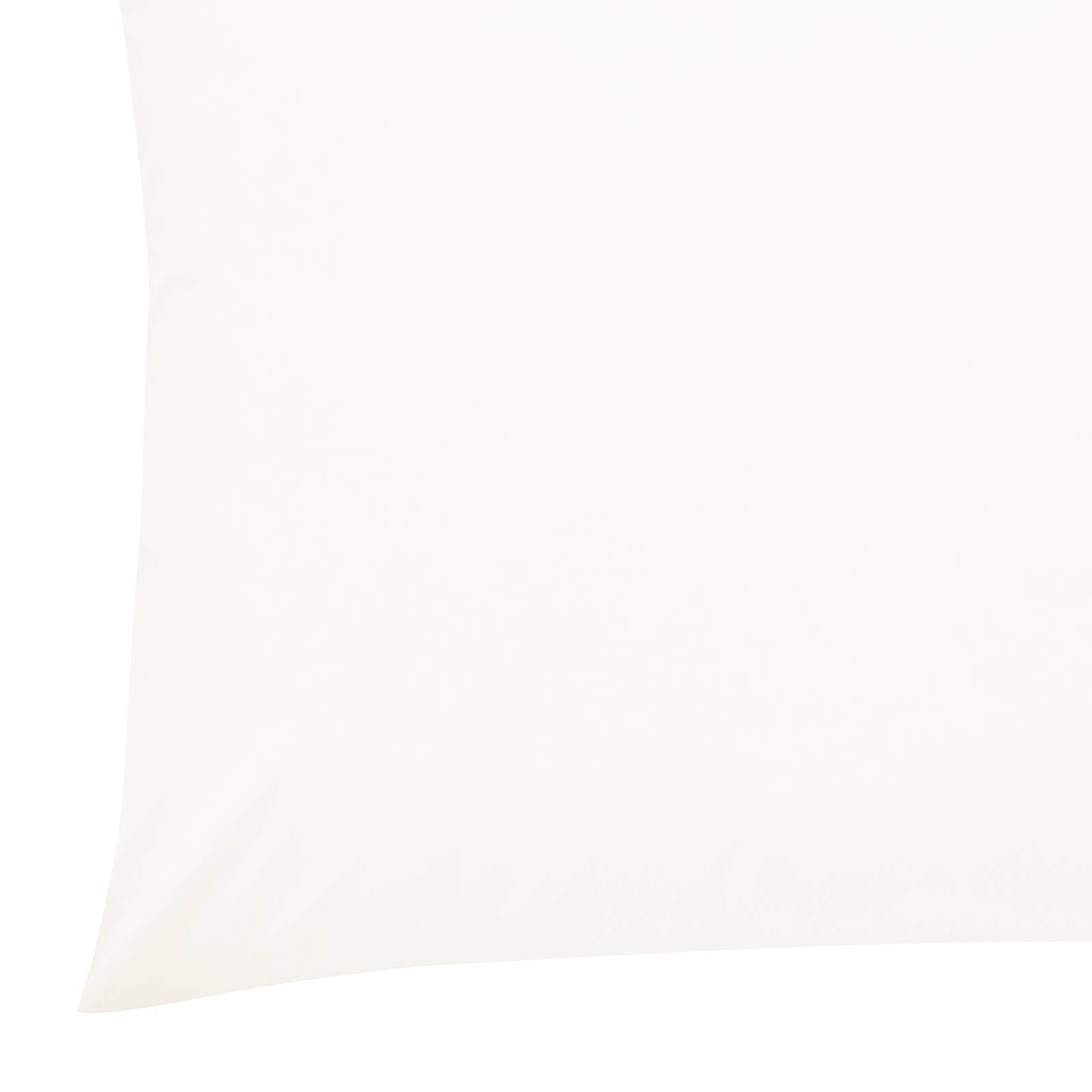 Helena Springfield Plain Dye Standard Pillowcase - Ivory