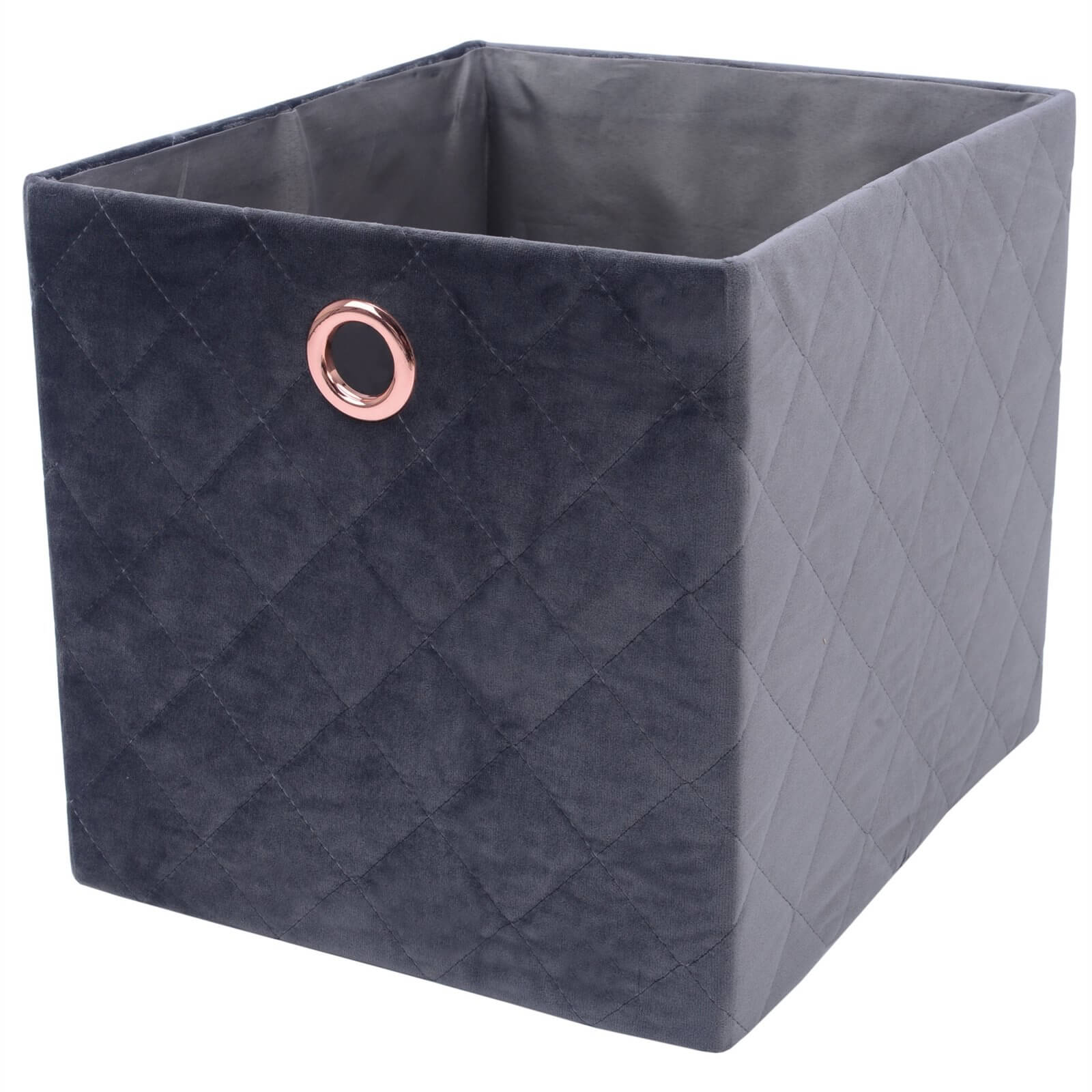 Premium Clever Cube Quilted Velvet Insert - Grey