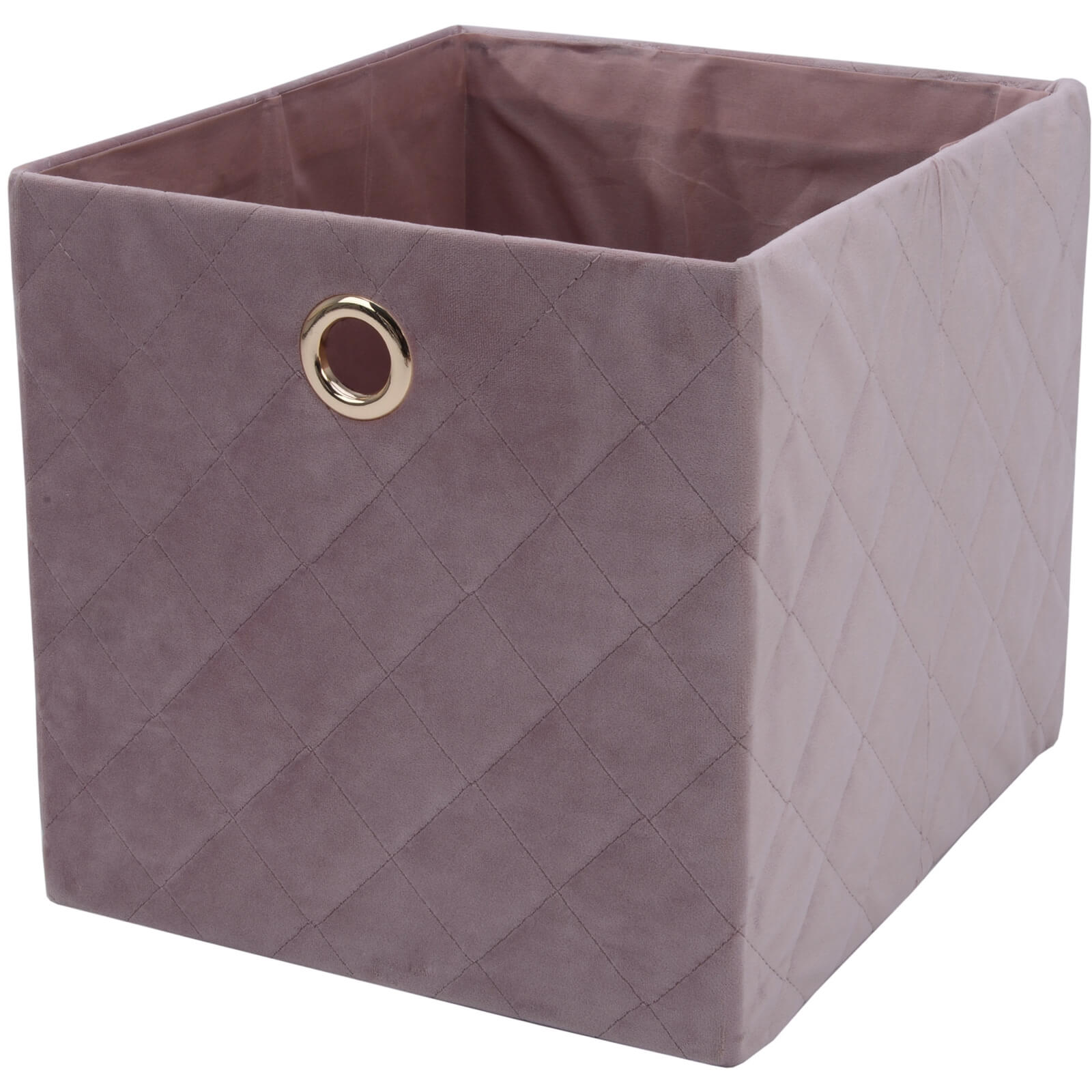 Premium Clever Cube Quilted Velvet Insert - Blush