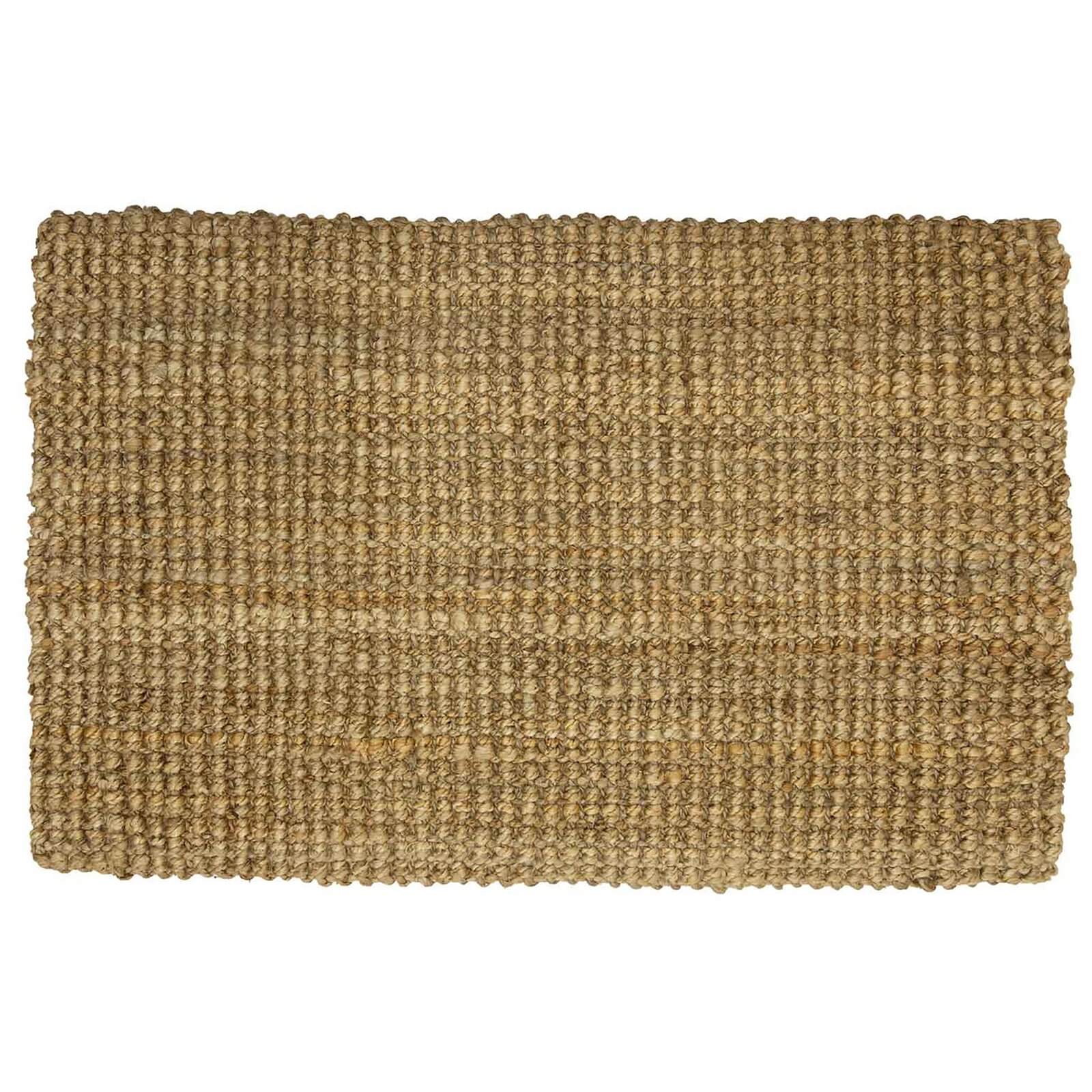 Jute Chunky Weave Rug - Natural