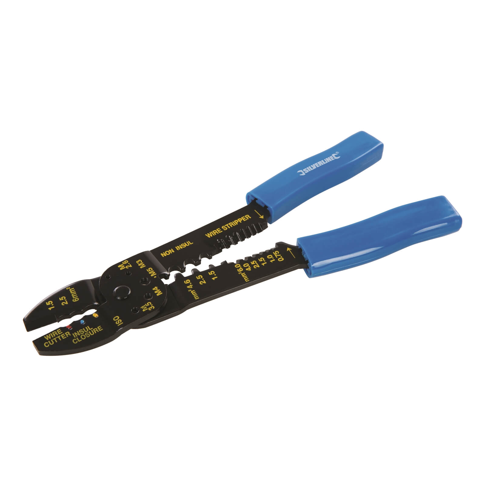 Silverline Crimping & Stripping Pliers - 230mm