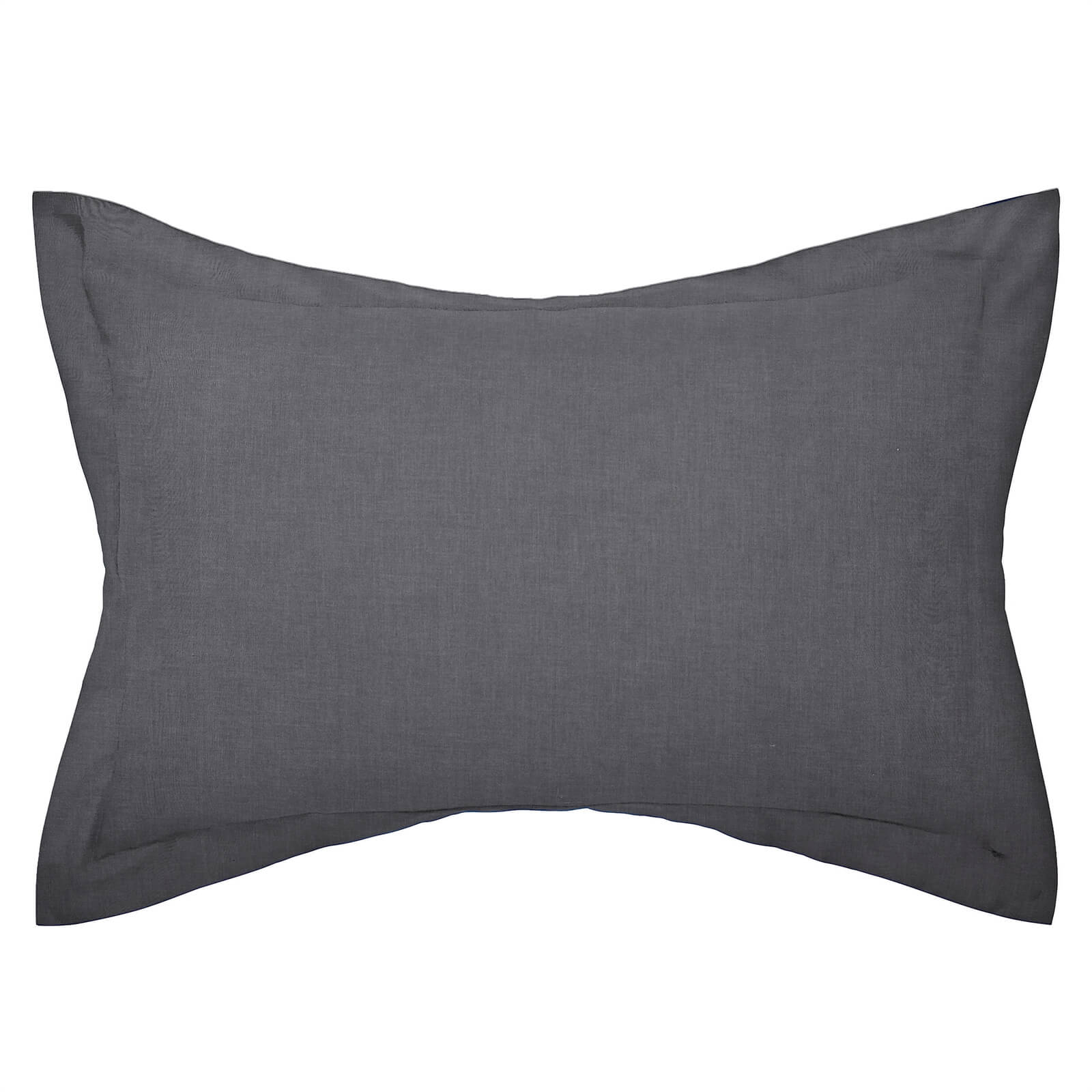 Helena Springfield Plain Dye Oxford Pillowcase - Charcoal