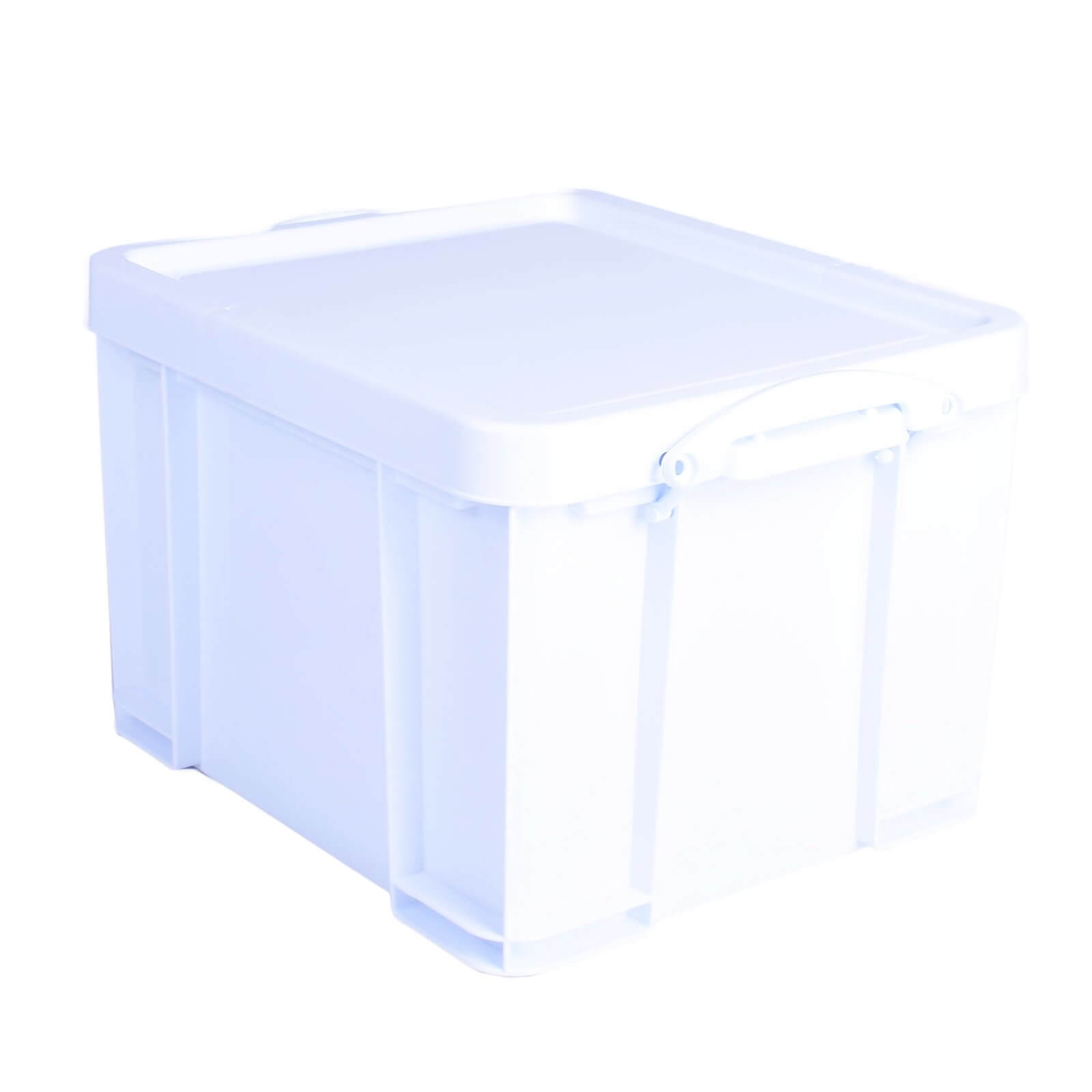 Really Useful Storage Box - Neon White - 35L