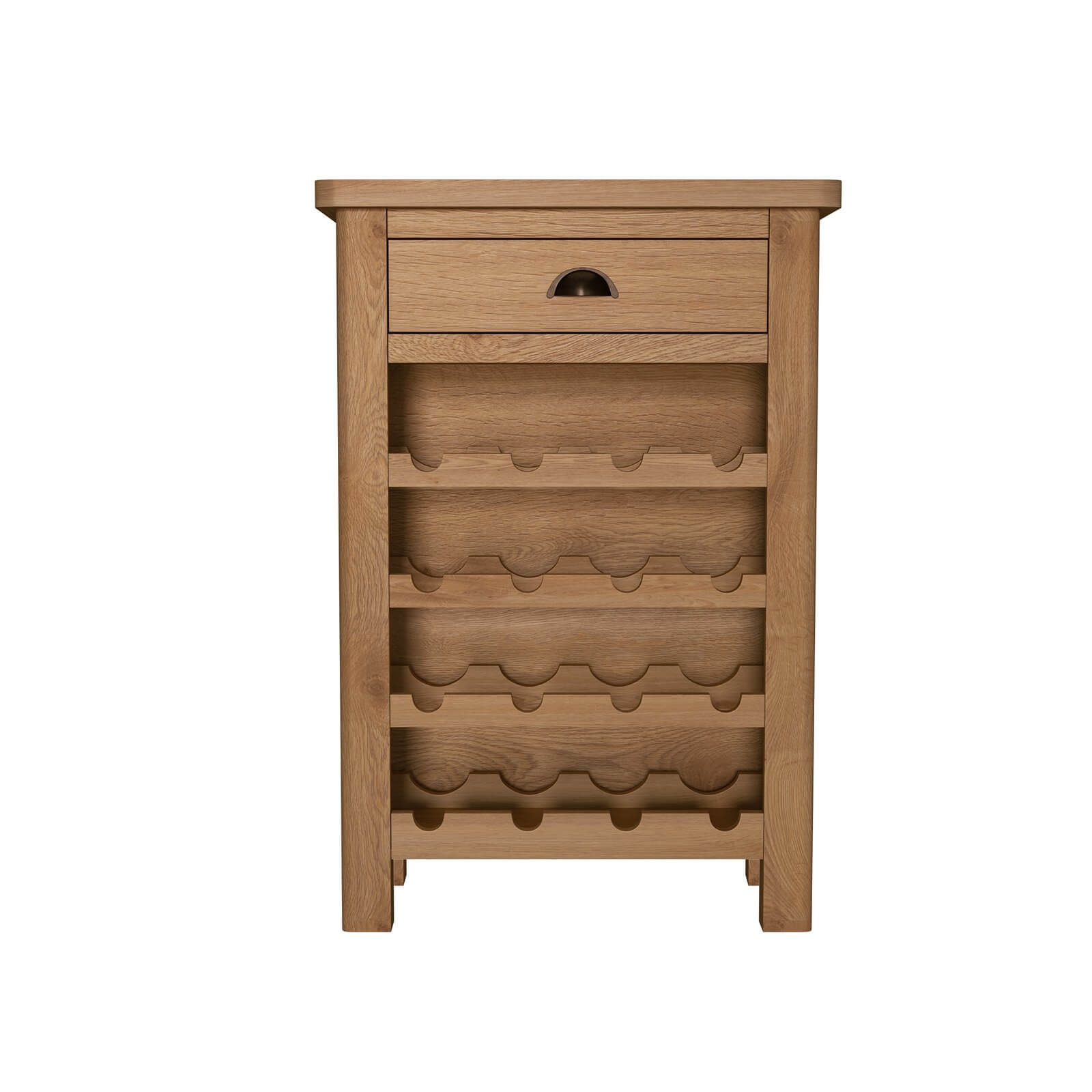 Newlyn Wine Cabinet - Oak