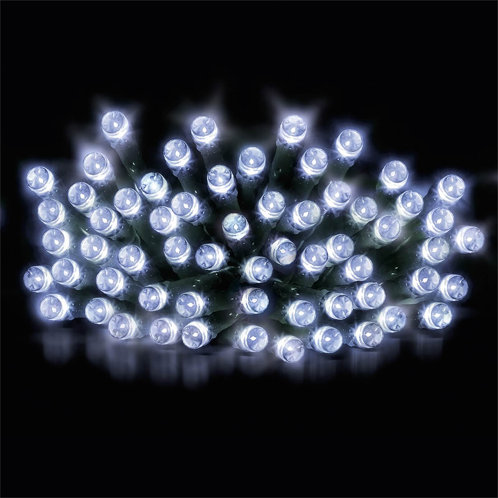 600 Multi - Action Battery Operated Timer Lights With White LEDs
