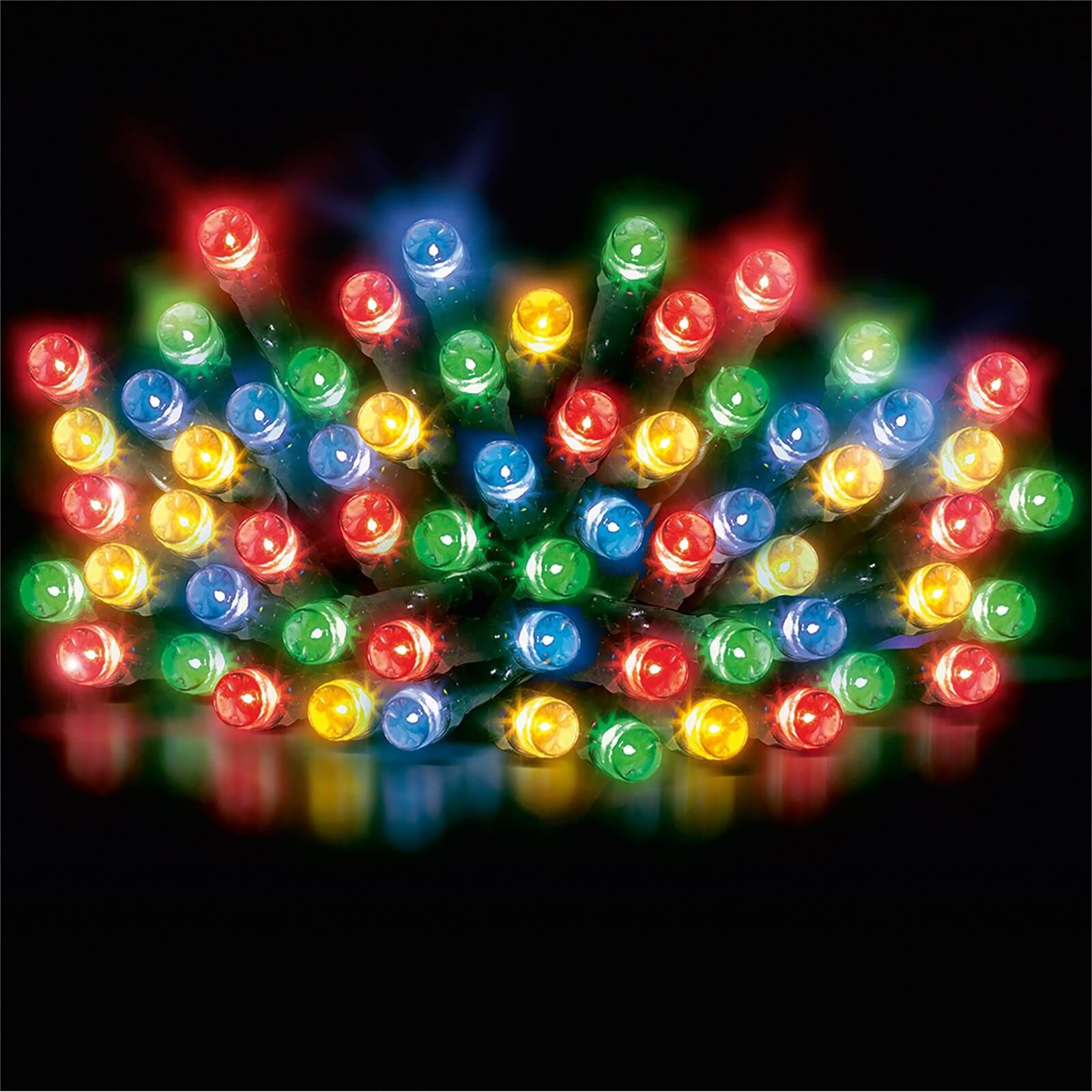600 Multi - Action Battery Operated Timer Lights With Multi Colour LEDs