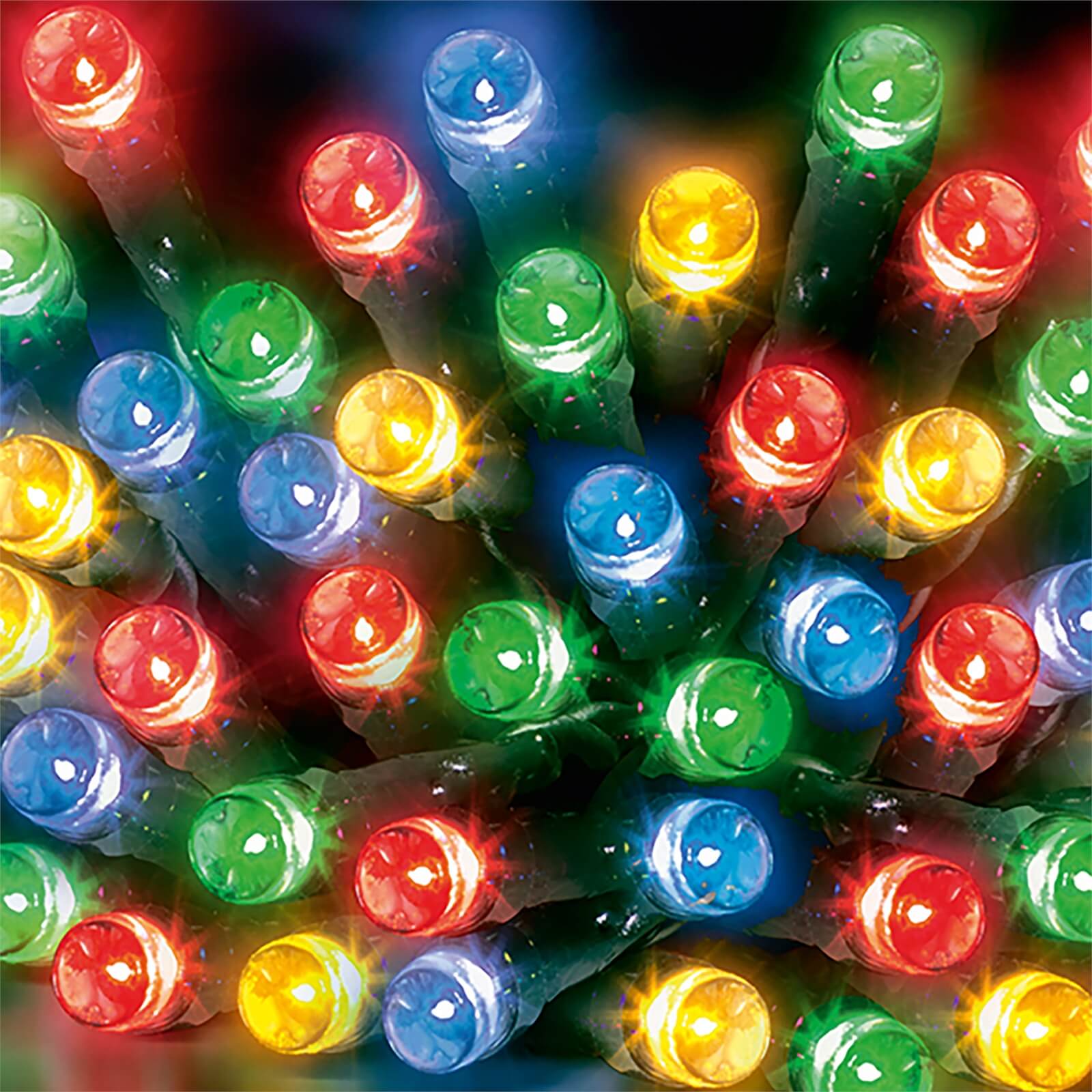 600 Multi - Action Battery Operated Timer Lights With Multi Colour LEDs