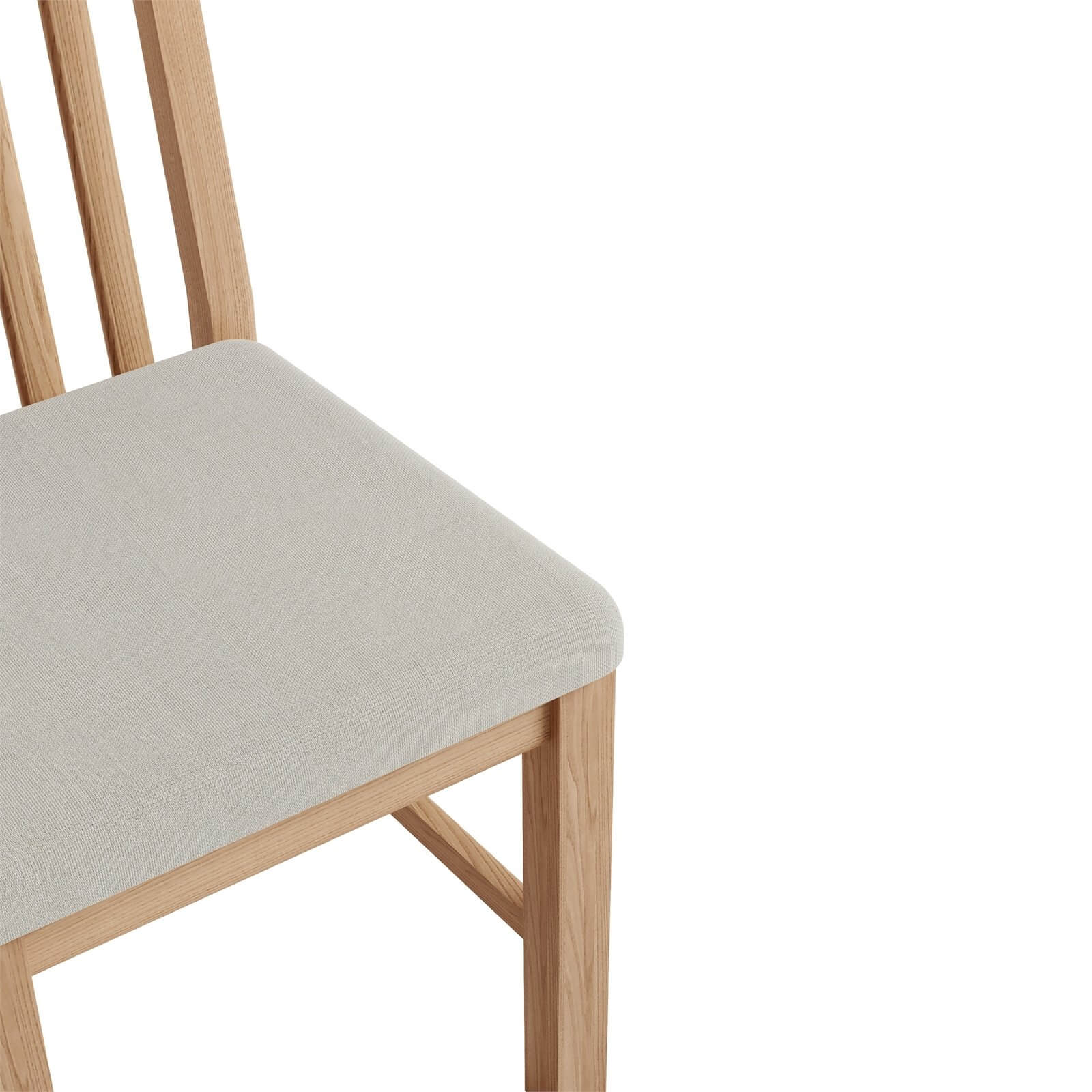 Kea Upholstered Dining Chair - Set of 2 - Oak