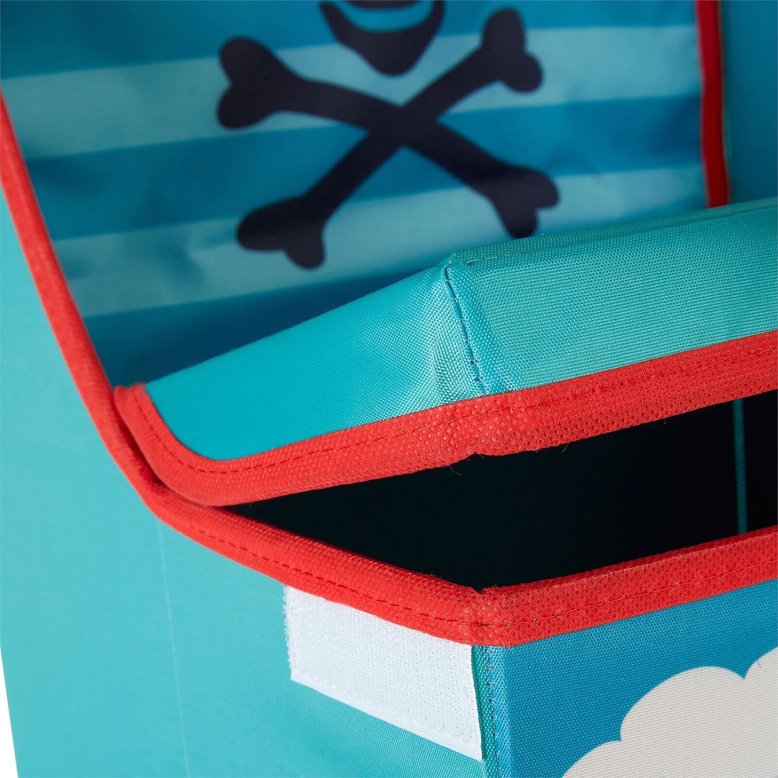 Kids Storage Box Seat Pirate Design