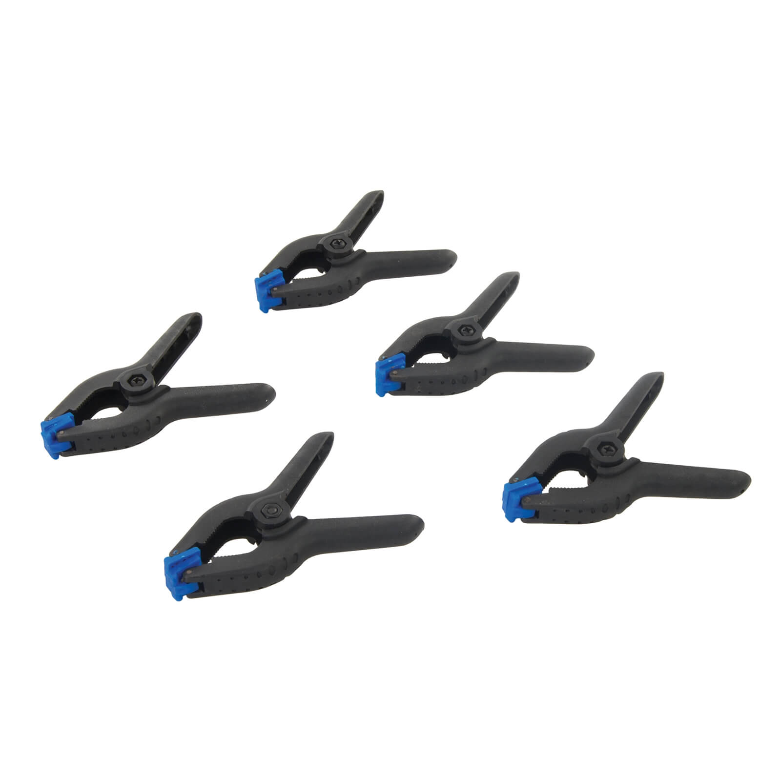 Pack of 5 Spring Clamps - 30mm Jaw