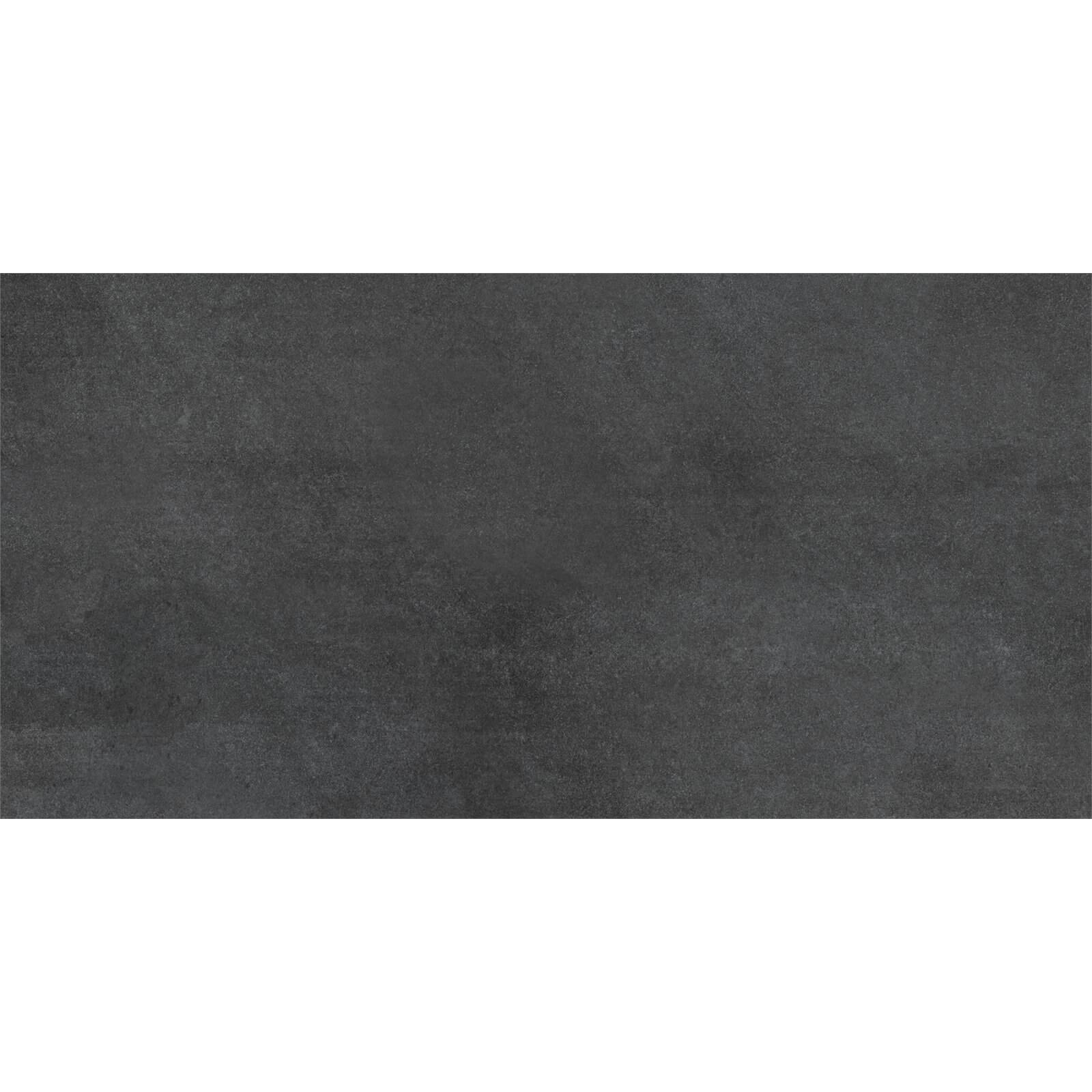 Shadow Anthracite Wall & Floor Tile - 600 x 300mm