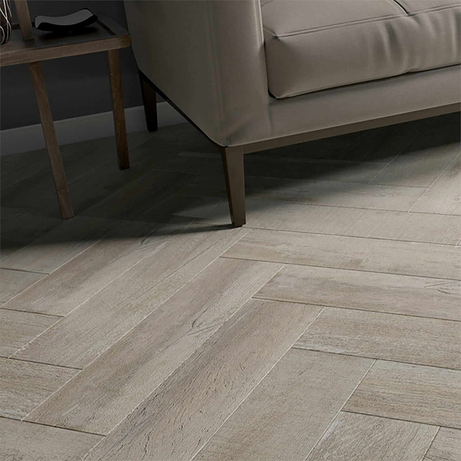 Bergen Grey Floor Tile - 600 x 150mm