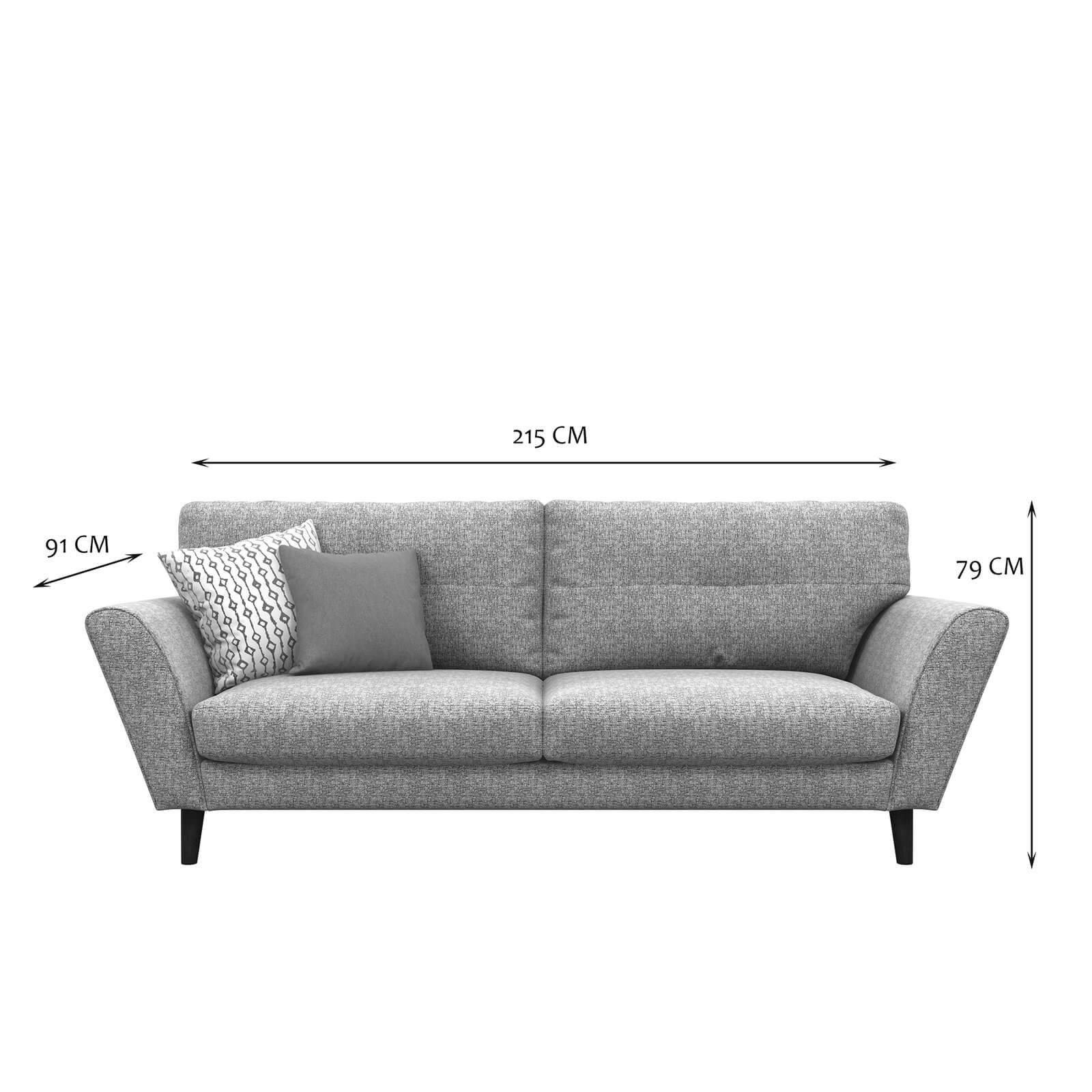 Nirvana 3 Seater Sofa - Mist