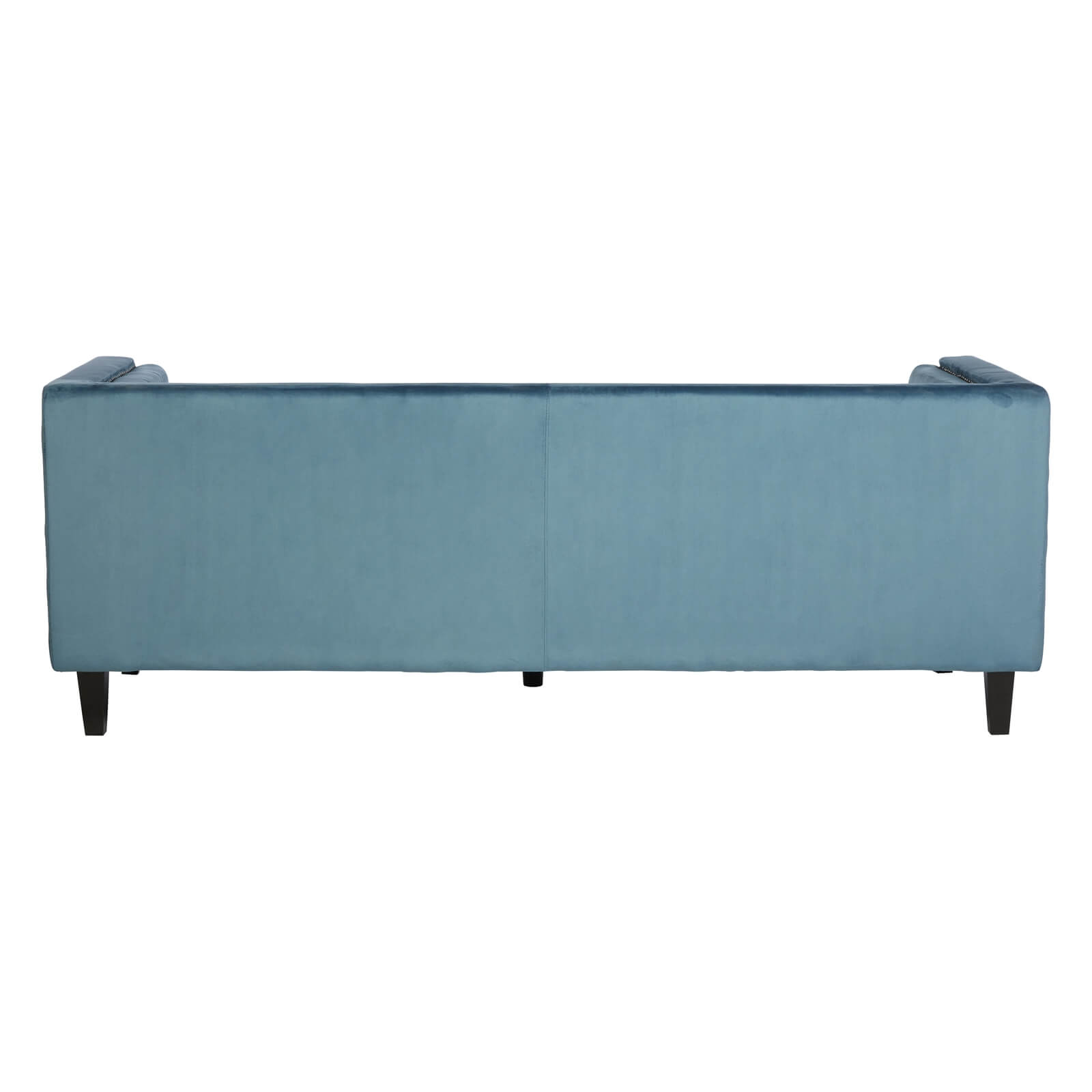 Felisa 3 Seat Velvet Sofa - Blue