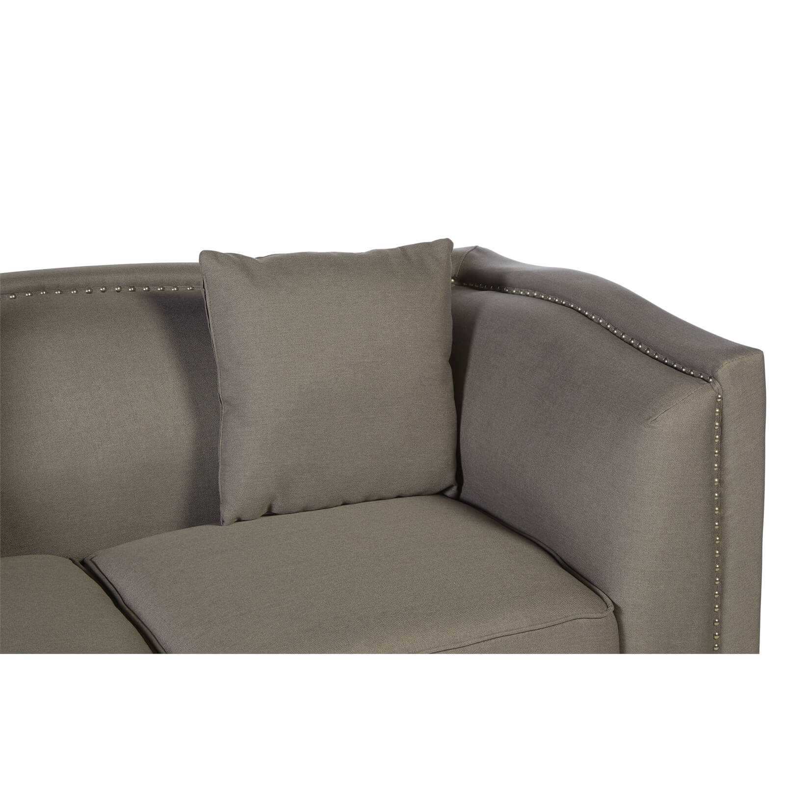 Feya 2 Seat Fabric Sofa - Mink