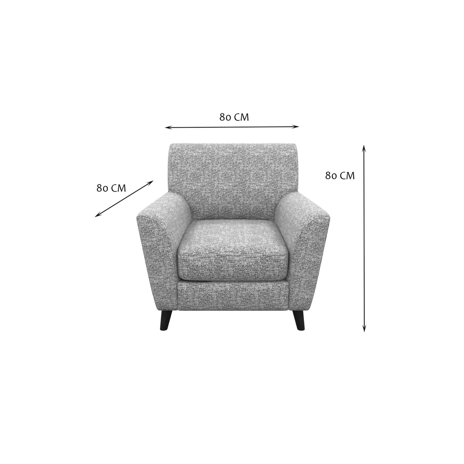 Nirvana Plain Accent Chair - Mist