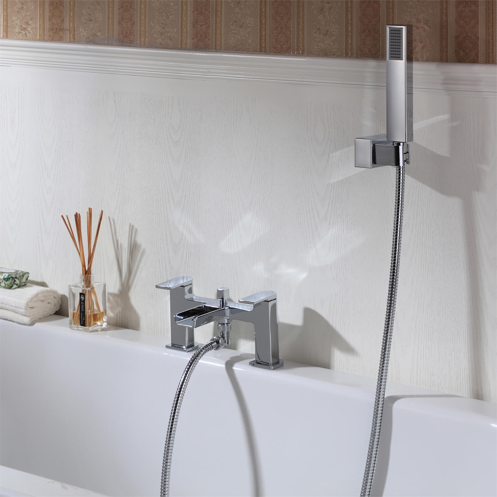 Bracklinn Bath Shower Mixer Tap - Chrome
