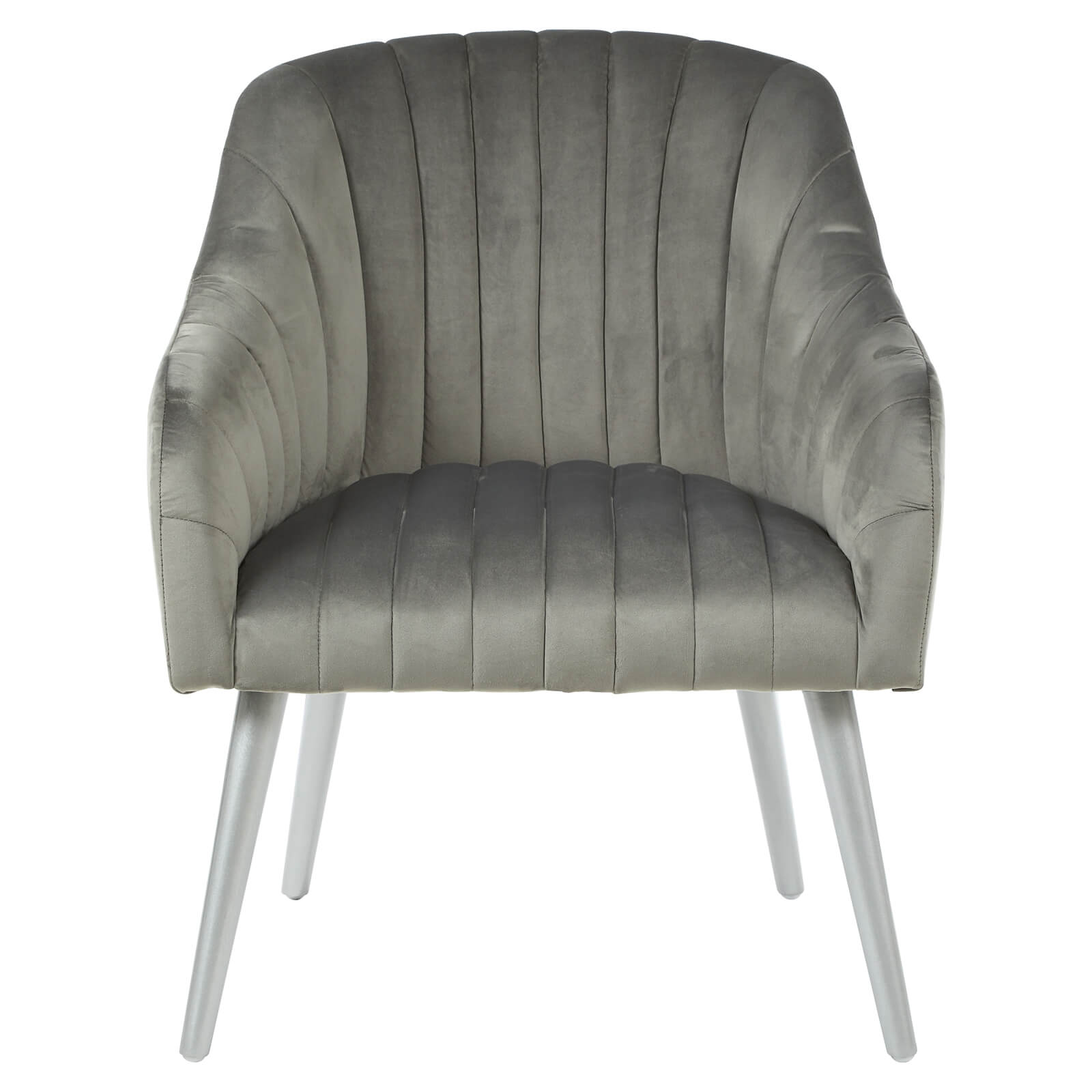 Louxor Fabric Armchair - Grey