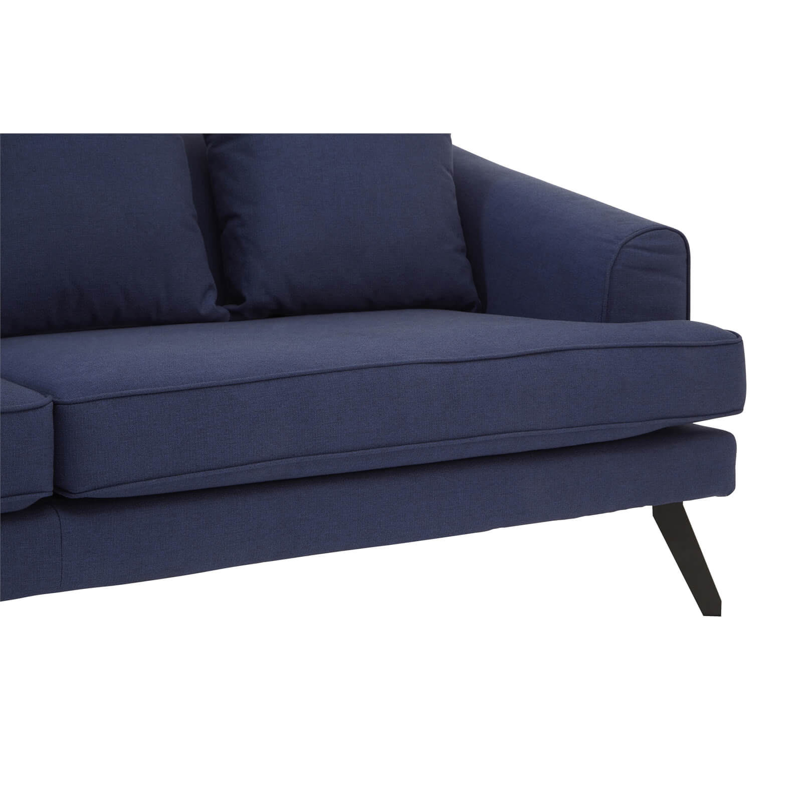 Mylo 3 Seater Fabric Sofa - Navy