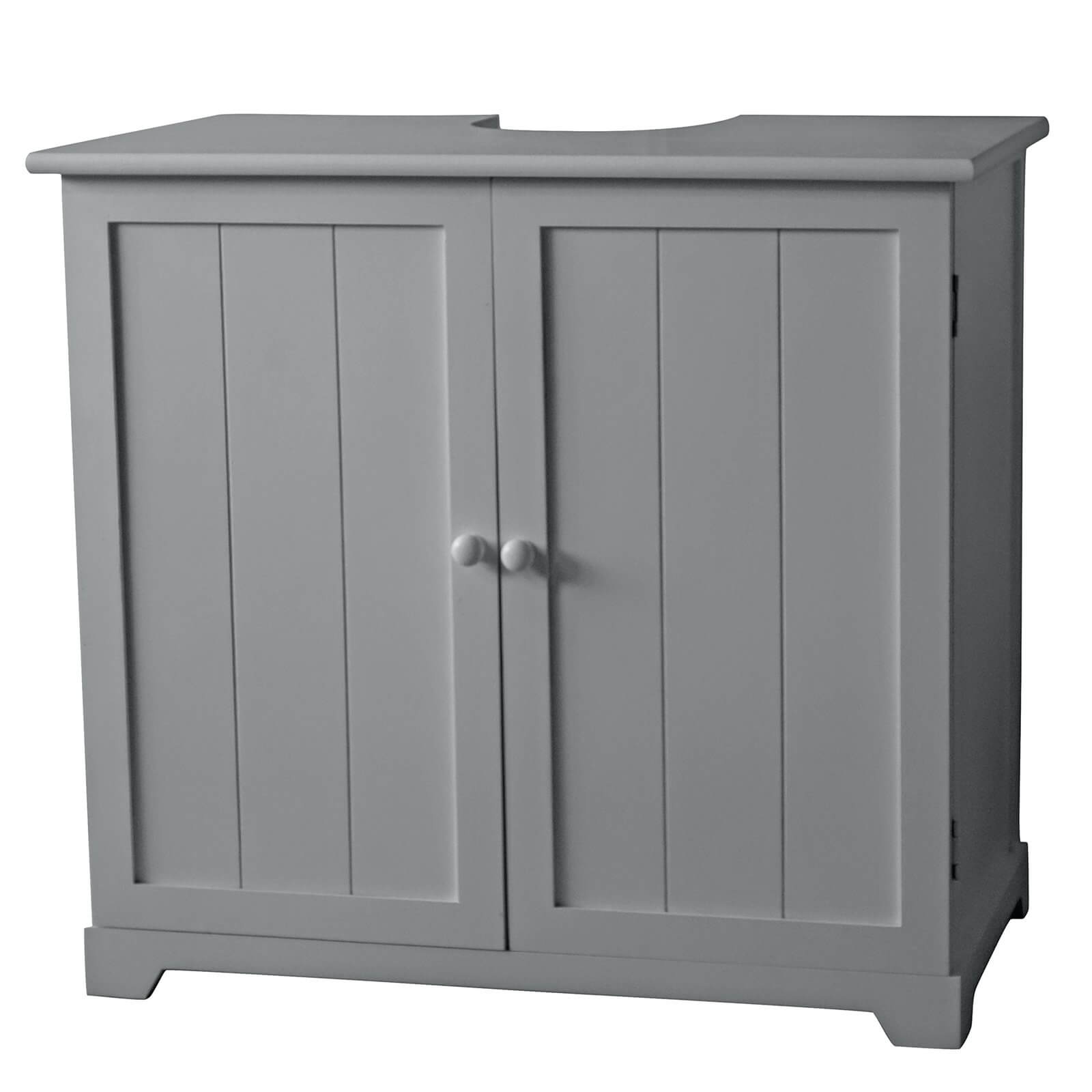 Classic Under Sink Cabinet with 2 Doors/1 Shelf - Grey