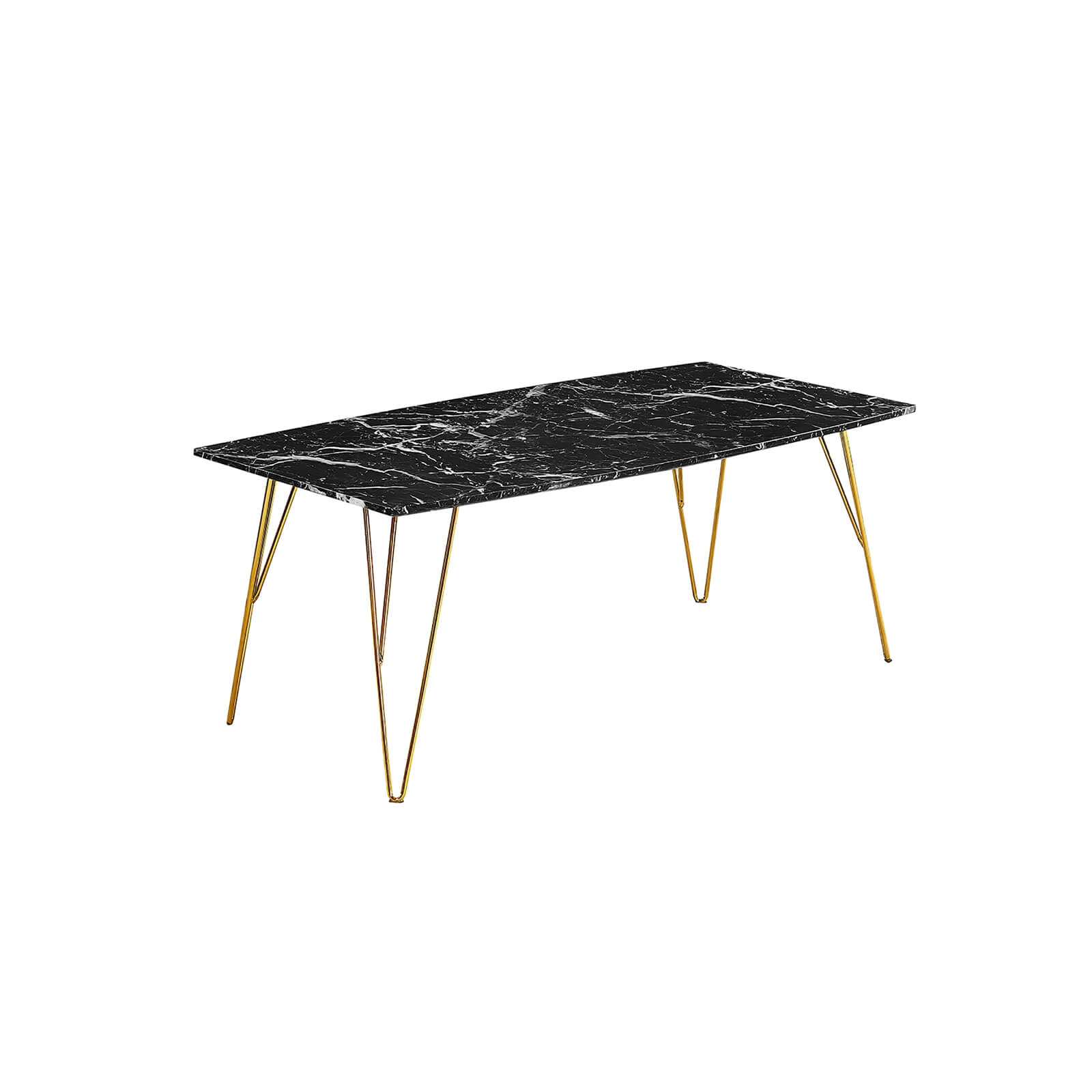 Fusion Coffee Table - Black Marble