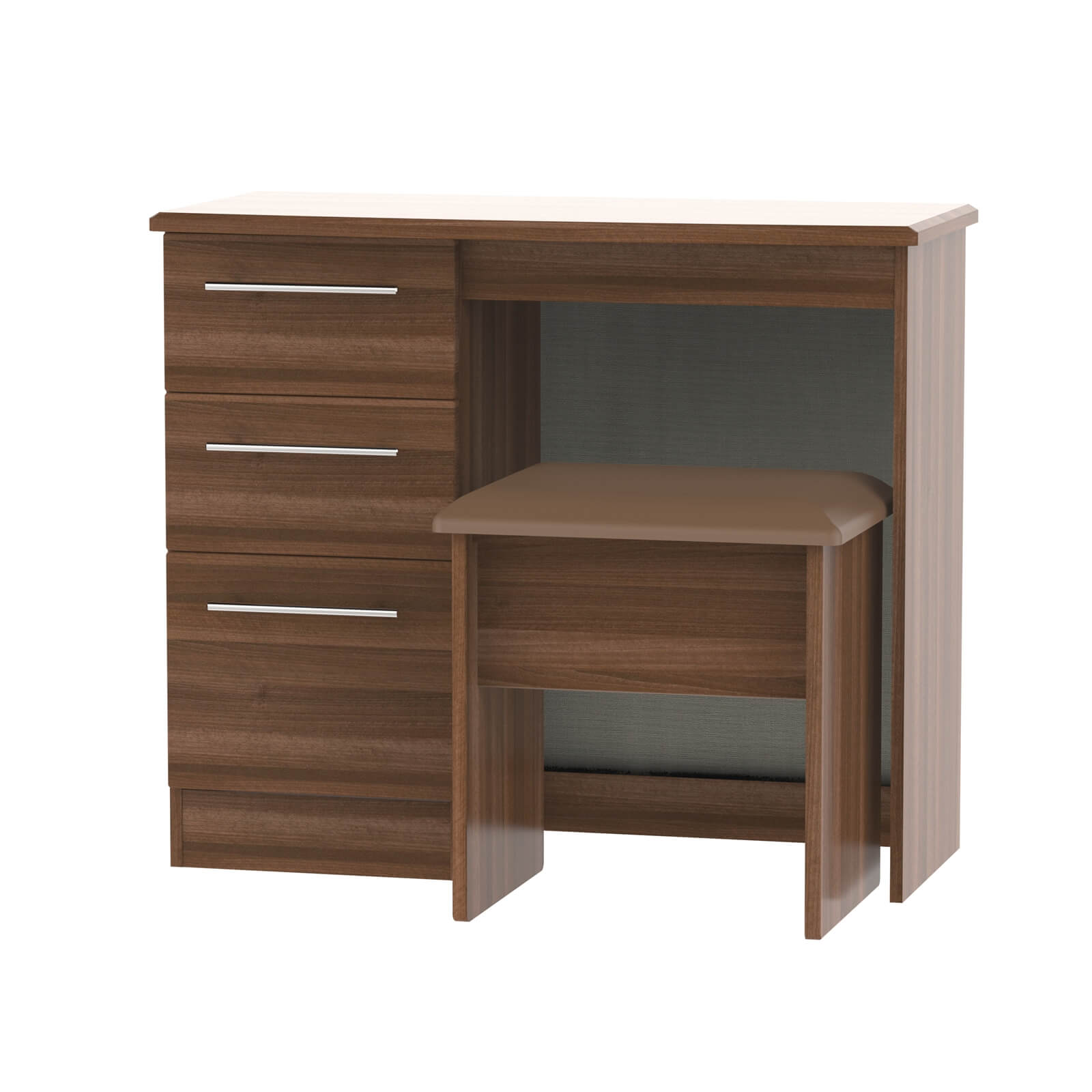 Siena Dressing Table and Stool Set - Noche