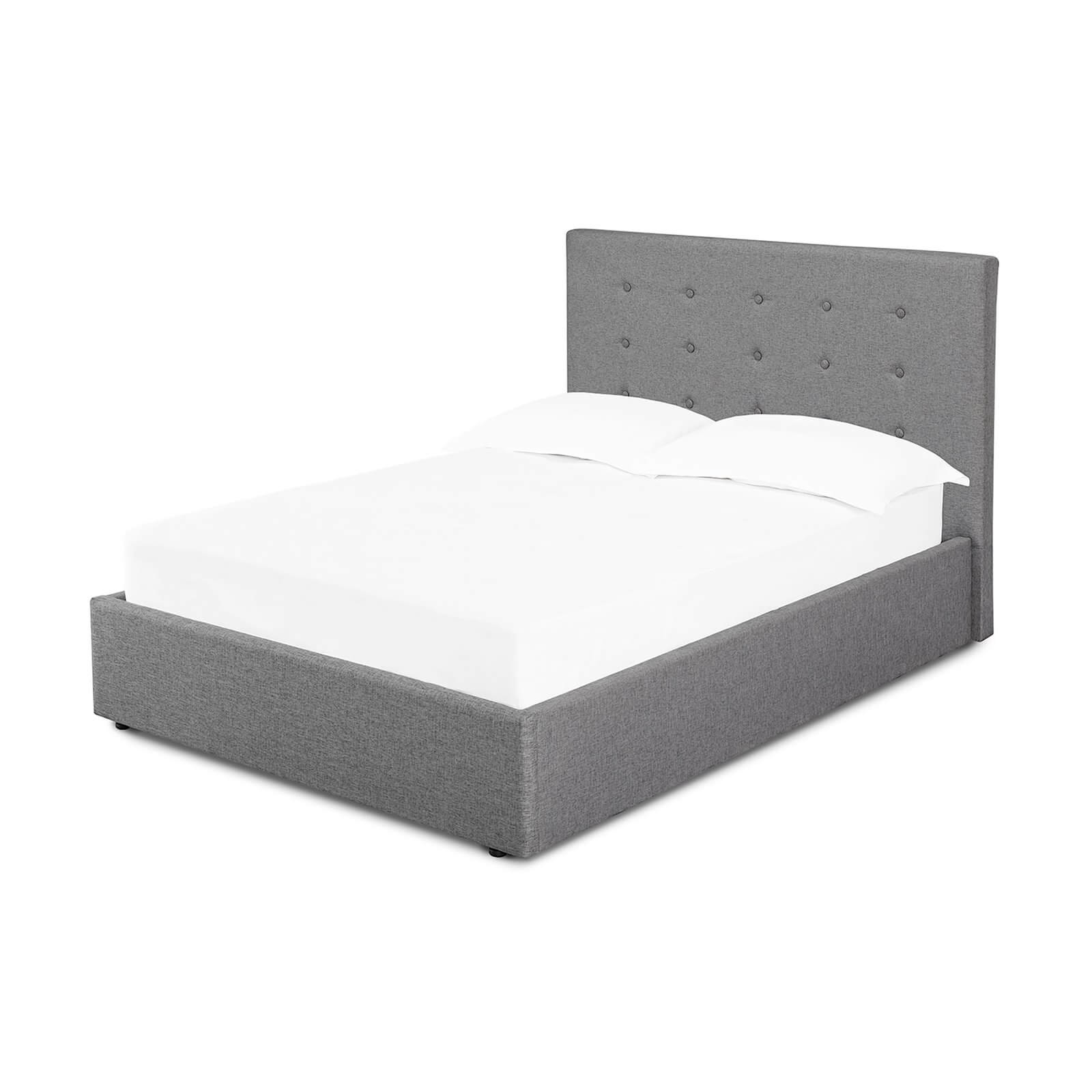 Lucca Lift Double Bed - Grey