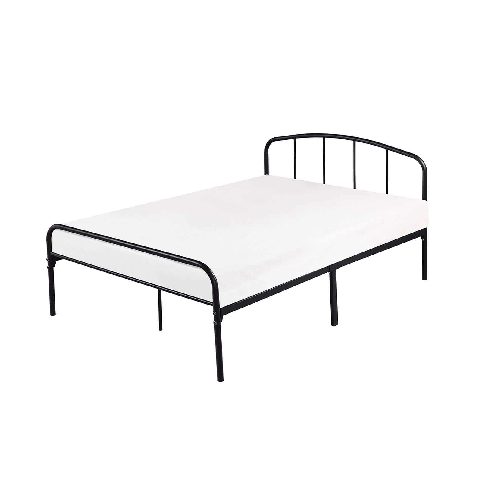 Milton Small Double Bed Frame - Black